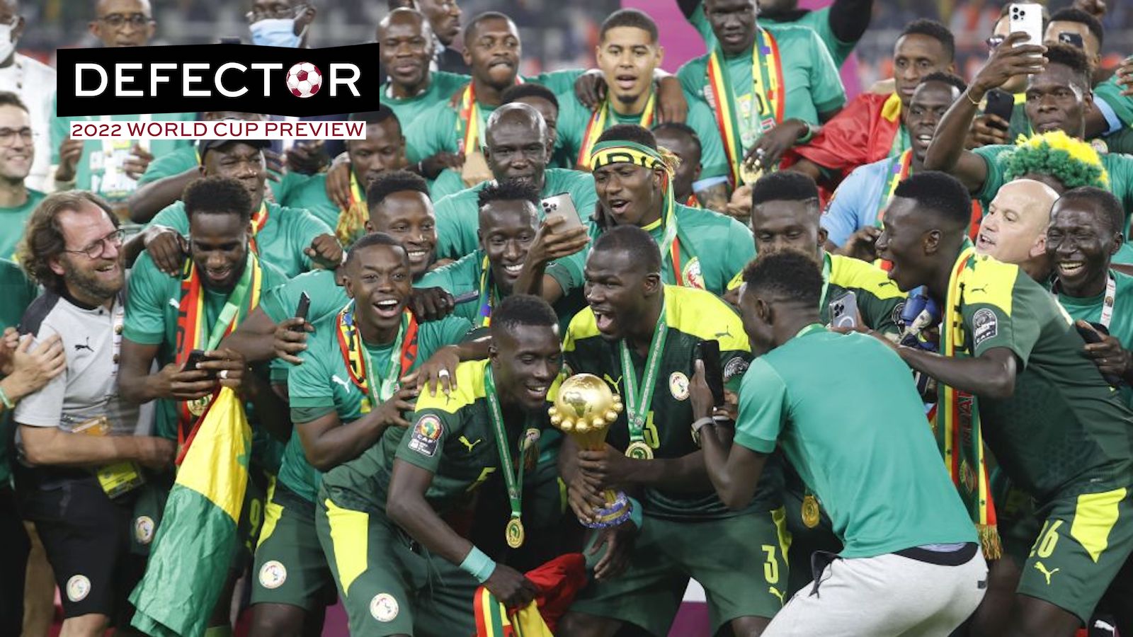 Senegal celebrates AFCON win