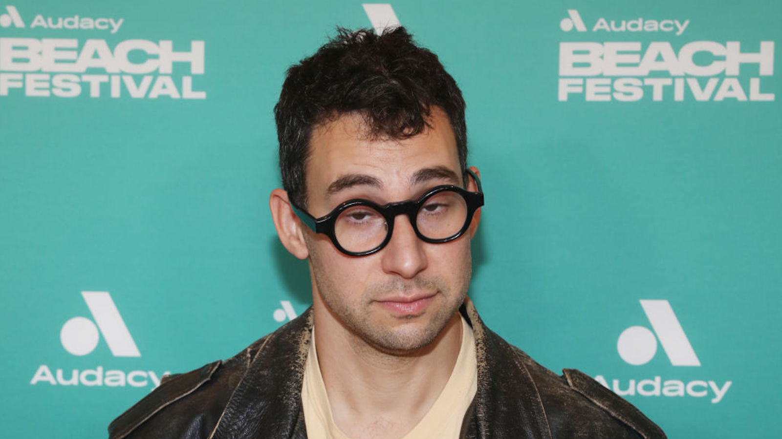 Jack Antonoff making a goofy face