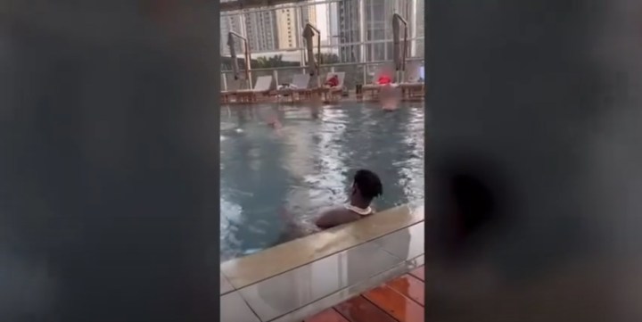 Video Shows Antonio Brown Exposing Himself At Dubai Hotel Pool | Defector