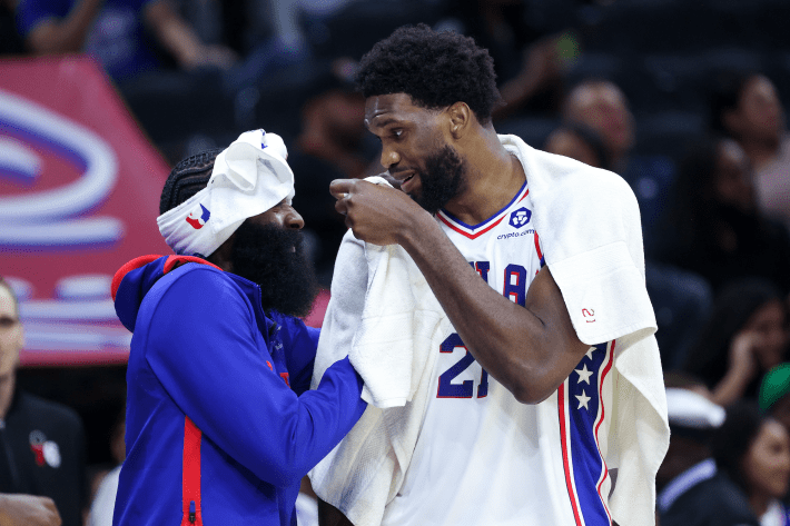 James Harden, Joel Embiid (Philadelphia 76ers)