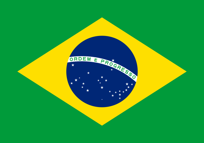 Flag of Brazil.