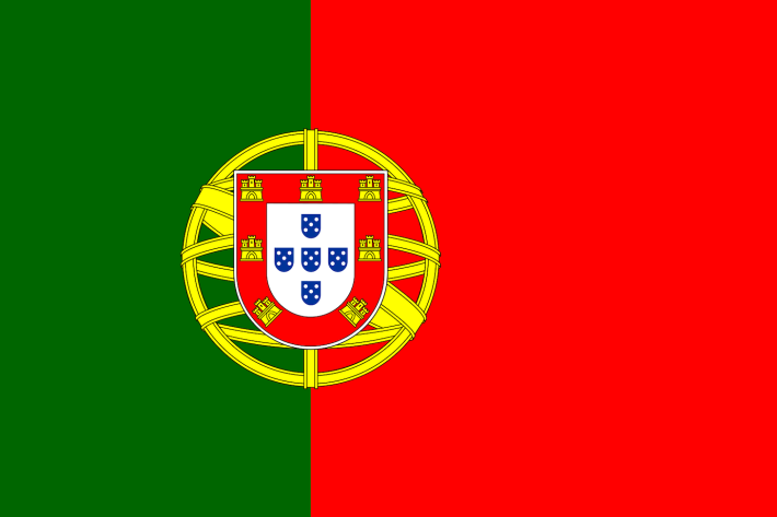 Flag of Portugal.