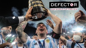 RIO DE JANEIRO, BRAZIL: Lionel Messi of Argentina lifts the trophy after winning the final of Copa America Brazil 2021 between Brazil and Argentina at Maracana Stadium on July 10, 2021 in Rio de Janeiro, Brazil.
