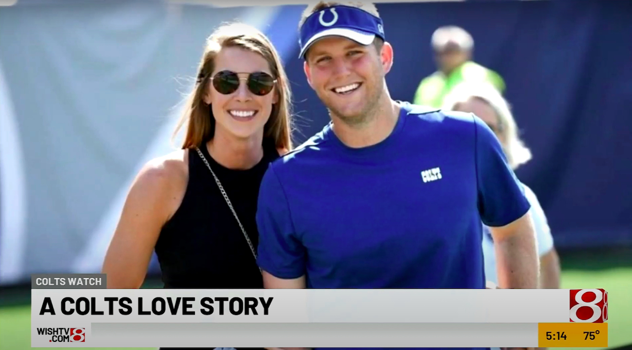 Colts assistant quarterbacks coach Parks Frazier