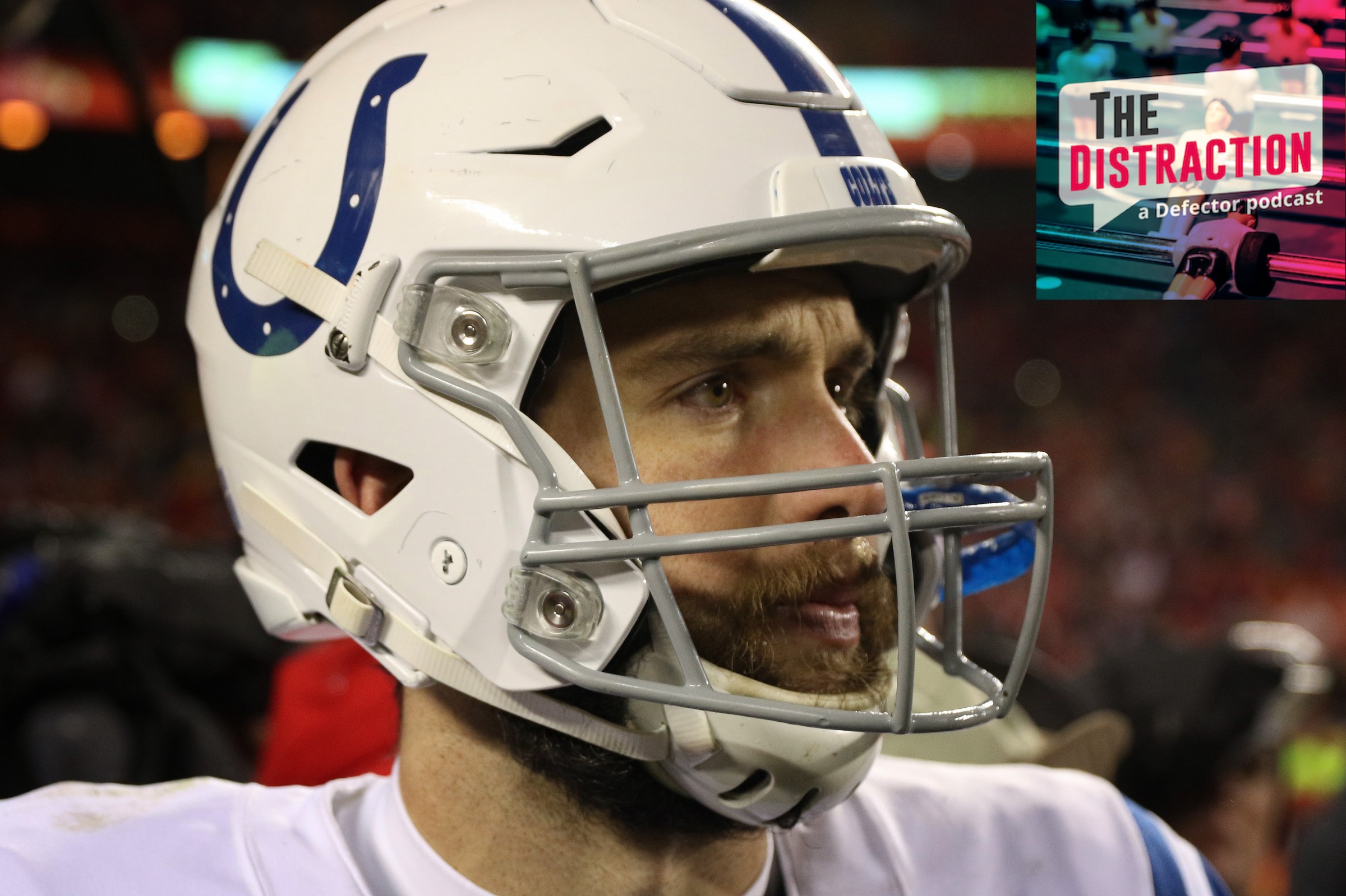 Andrew Luck after losing the AFC Divisional Round Game in 2018.