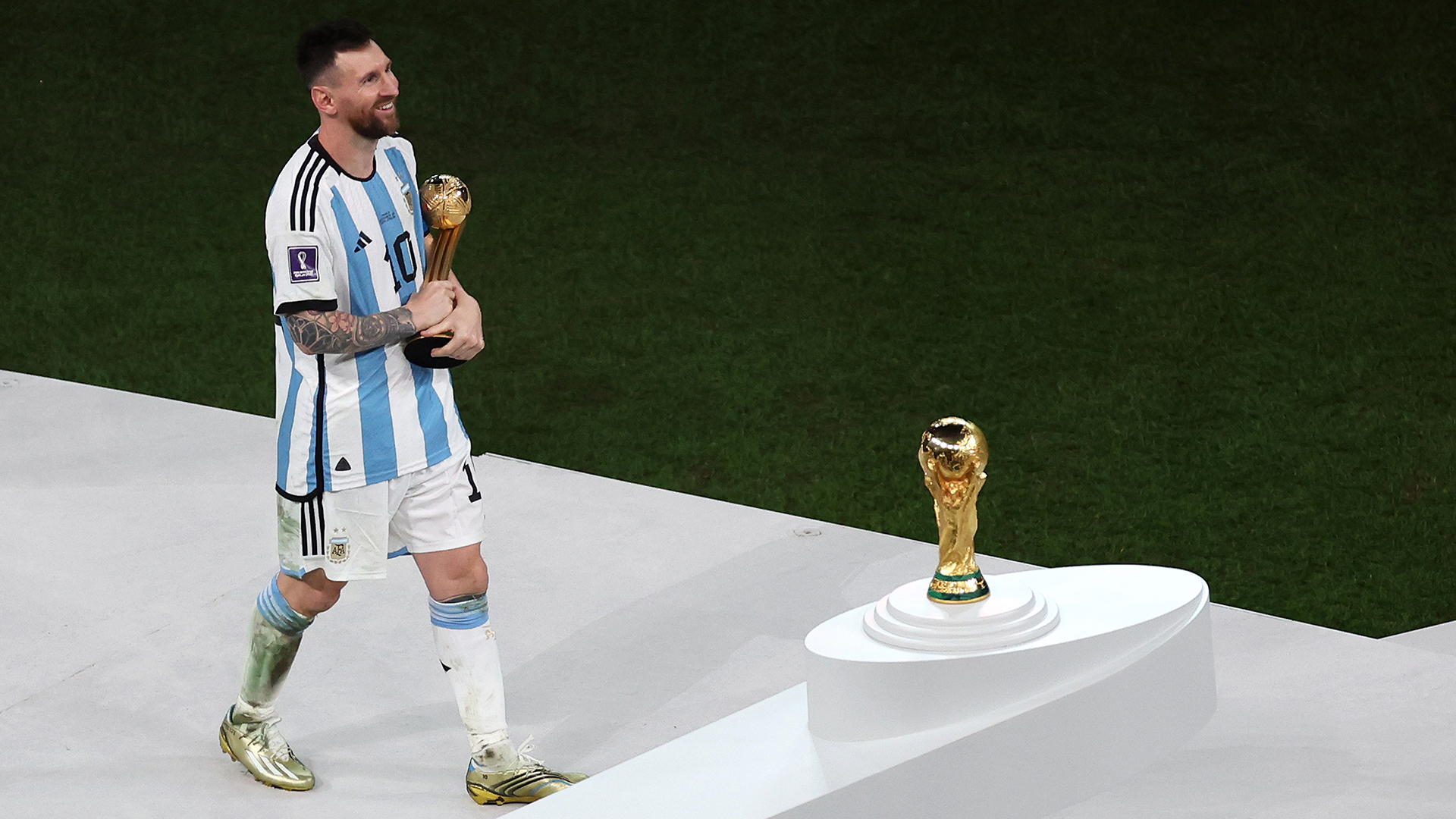 FIFA World Cup: Messi becomes first to win prestigious Golden Ball trophy  twice