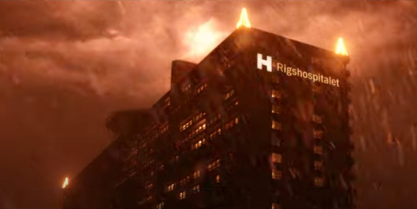 The eponymous hospital in Lars Von Trier's supernatural soap "Kingdom"