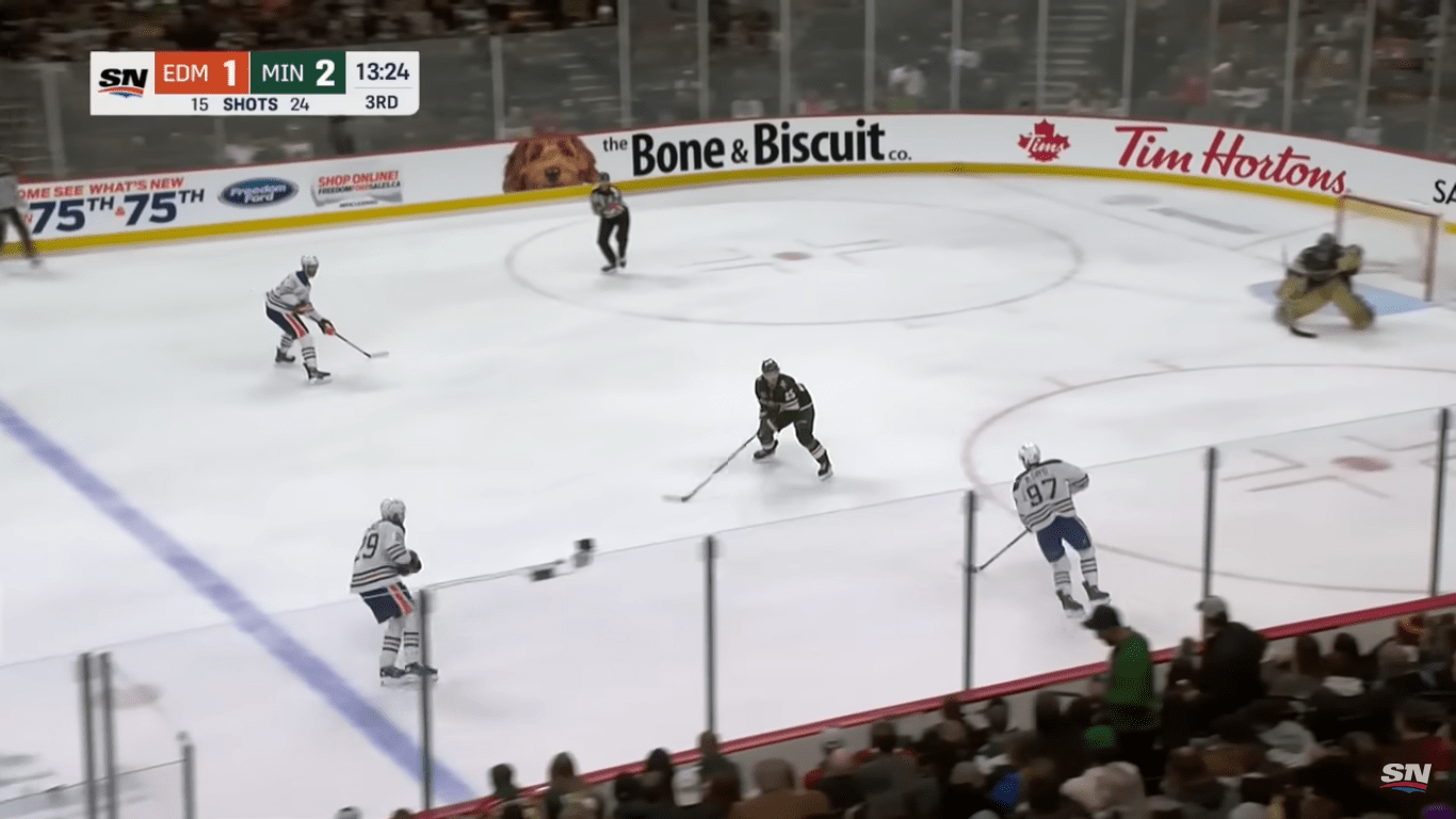 Oilers-Wild with digital board ads