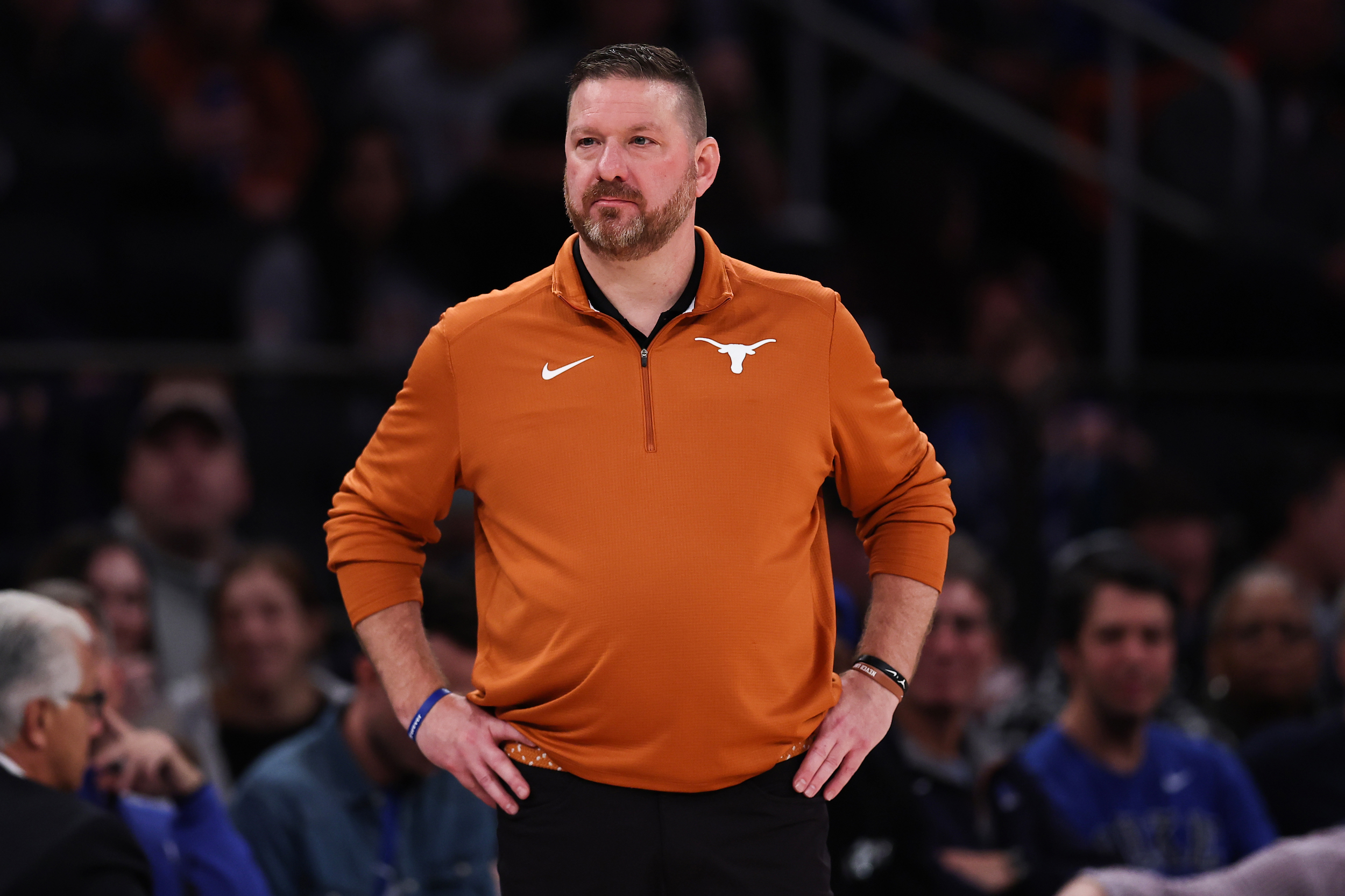 Texas Longhorns head coach Chris Beard.