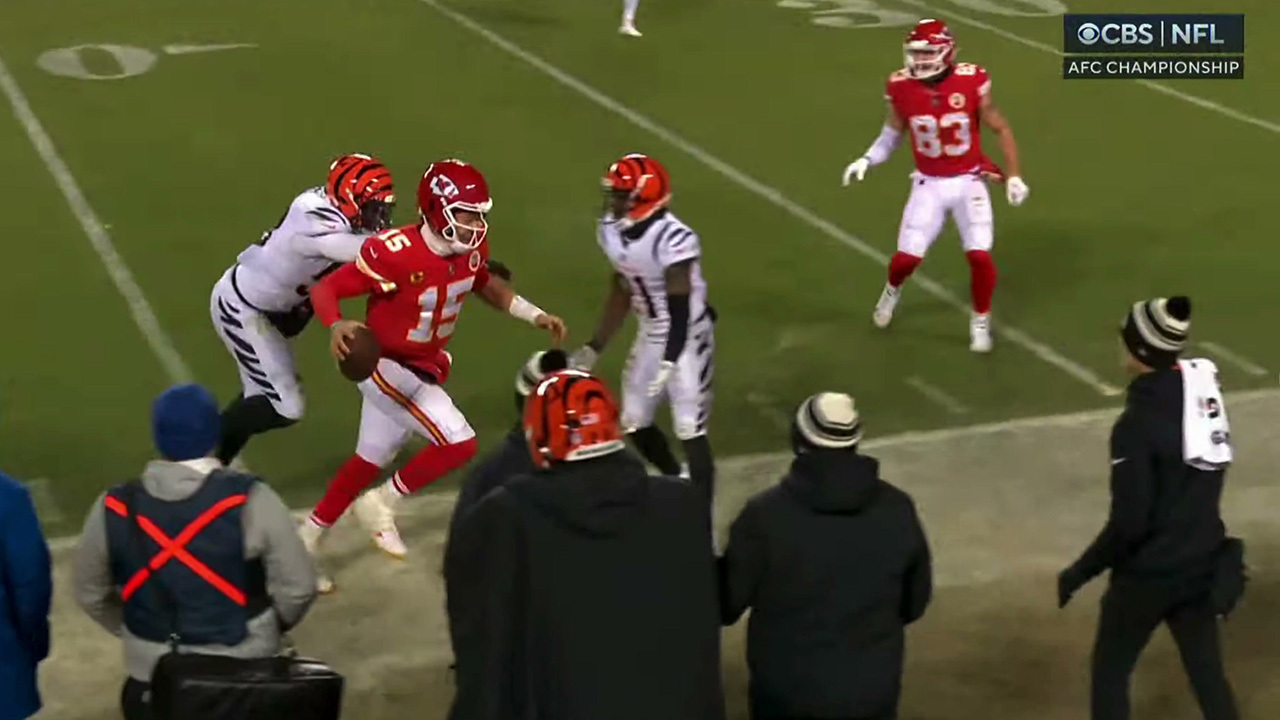 Did the refs screw the Bengals on Patrick Mahomes late hit out of