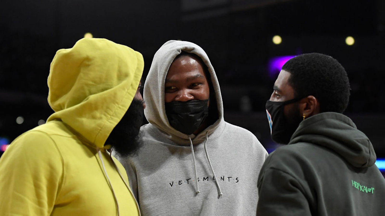 Kevin Durant, James Harden, Kyrie Irving