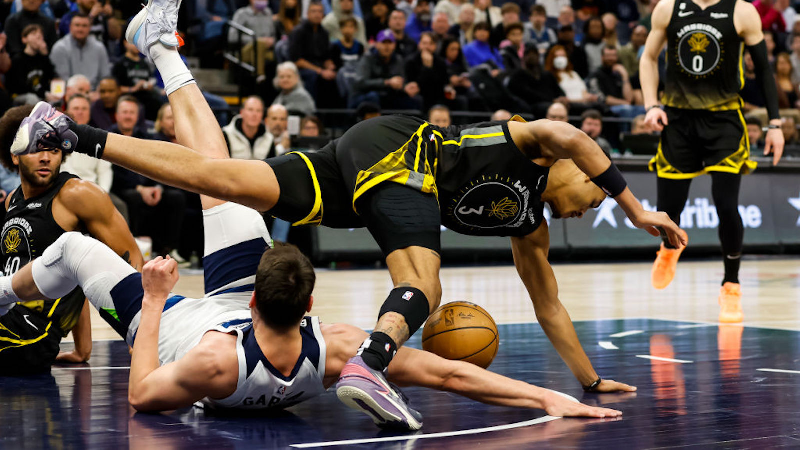 Warriors and Timberwolves