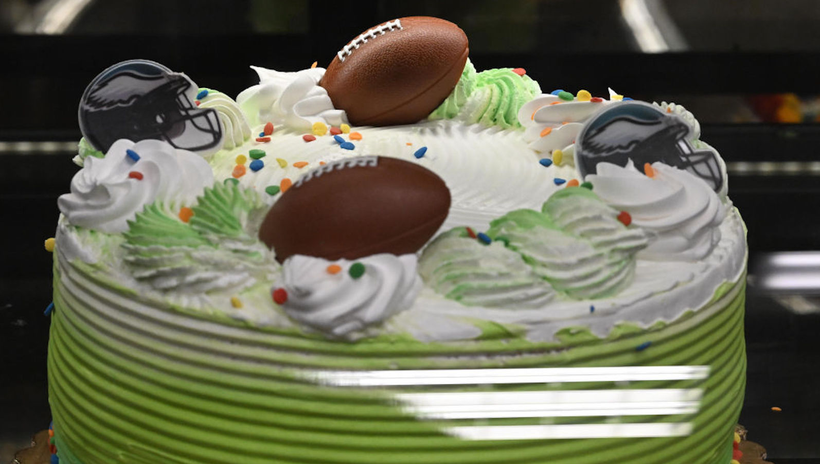 A football cake