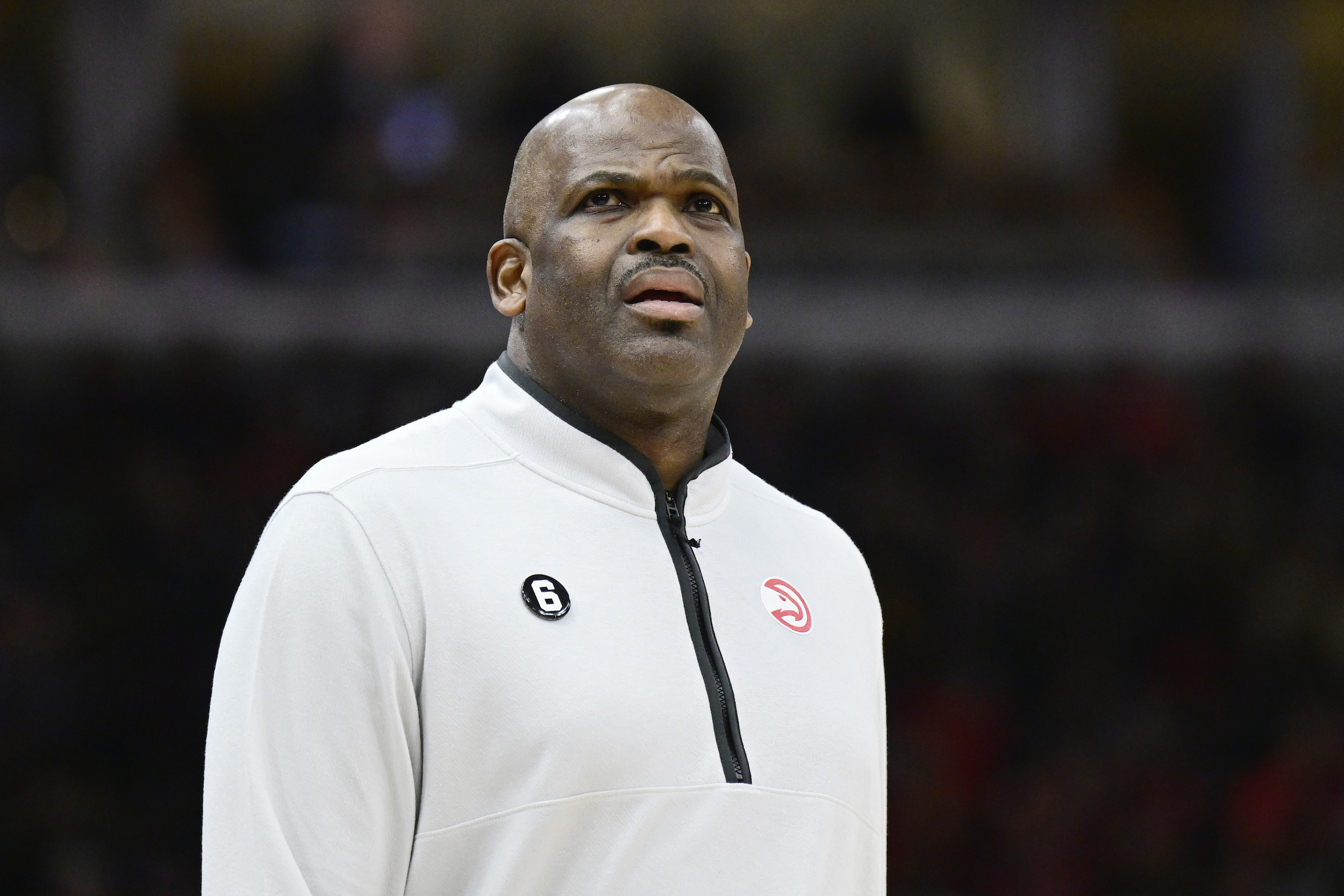 Nate McMillan looks perplexed.