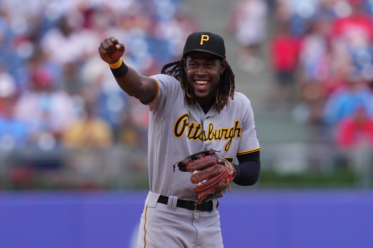 Daniel Vogelbach of the Pittsburgh Pirates poses for a picture during  News Photo - Getty Images