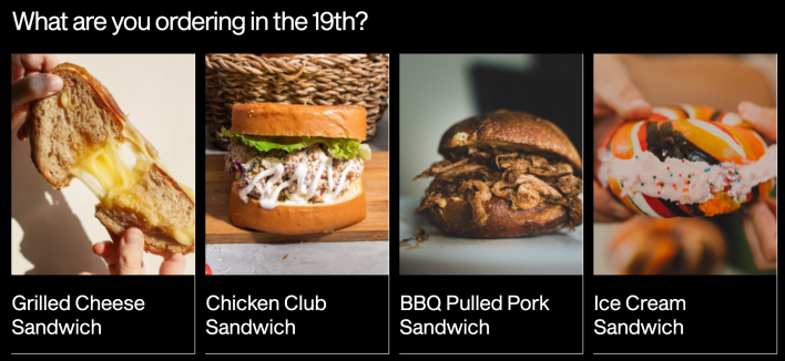 Four sandwich options which help determine which LIV Golf team you should support.