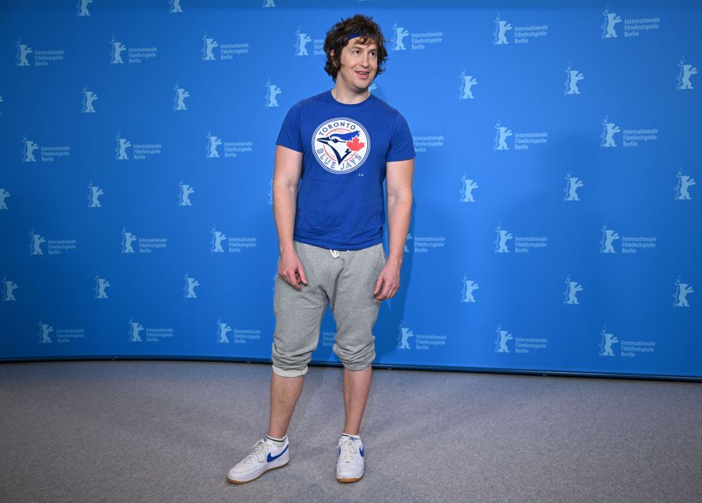 17 February 2023, Berlin: Matt Johnson, director, arrives for the photocall of the film "BlackBerry". Berlinale is one of the major film festivals and lasts until February 26, 2023.