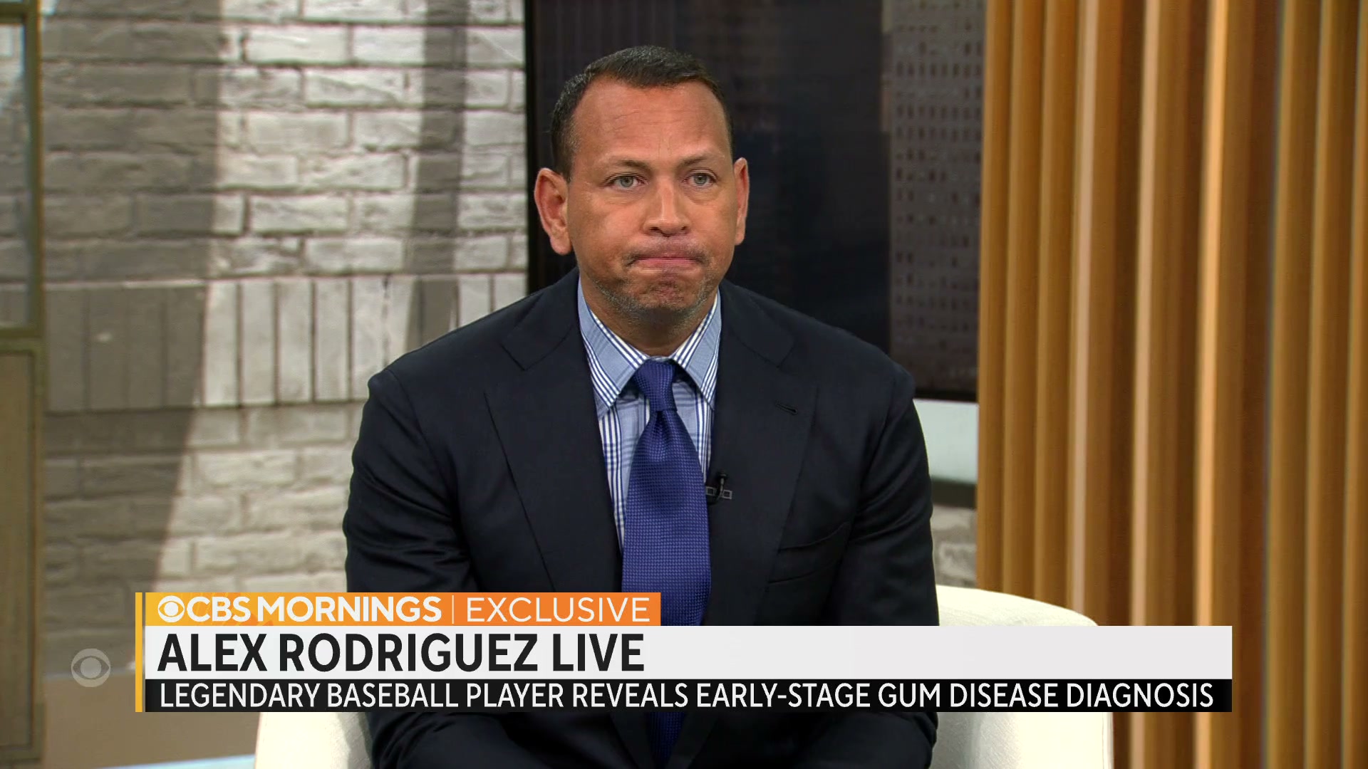 Alex Rodriguez Shares Gum Disease Diagnosis