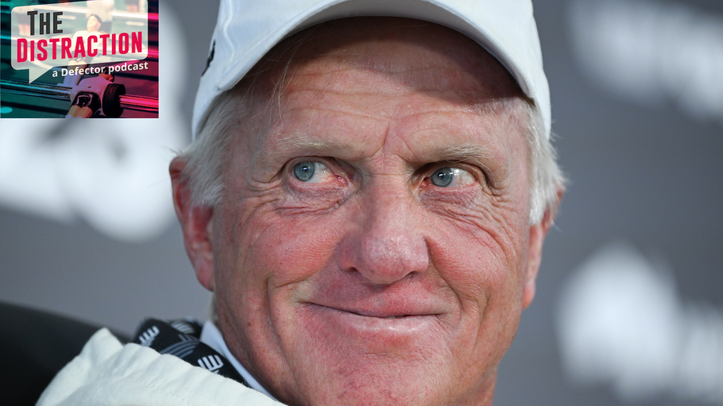 LIV Golf CEO Greg Norman at a press conference during the LIV event in Adelaide, Australia, in April of 2023.