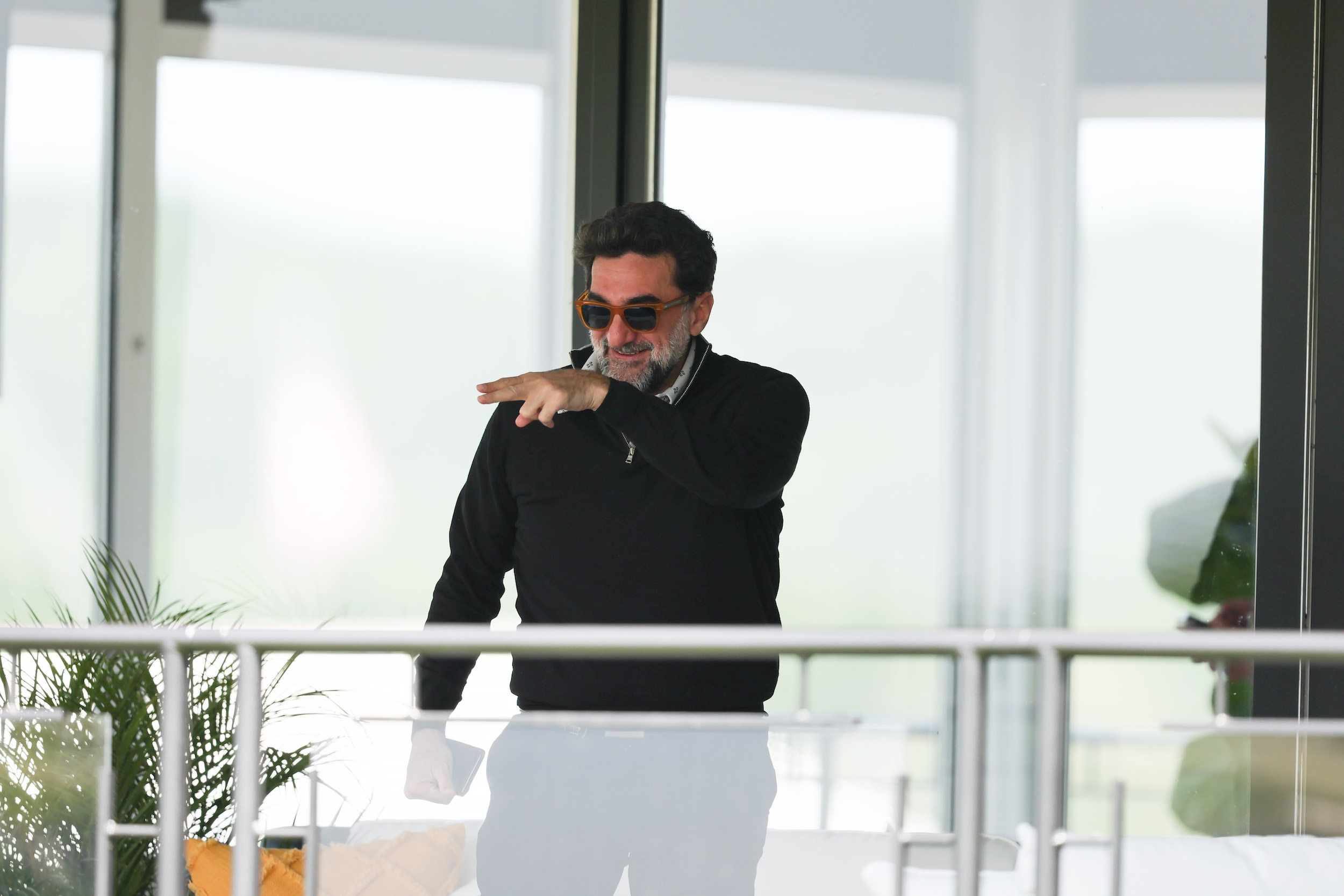Yasir Al-Rumayyan at a Donald Trump-owned golf club.