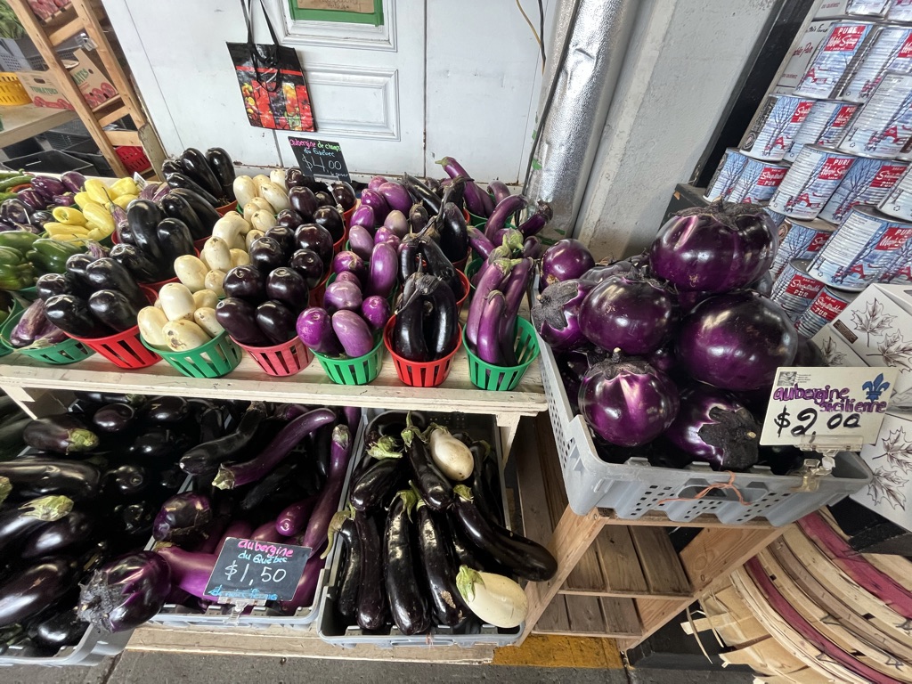 Eggplants ~ right from the Farmer's Market - My Sweet Zepol