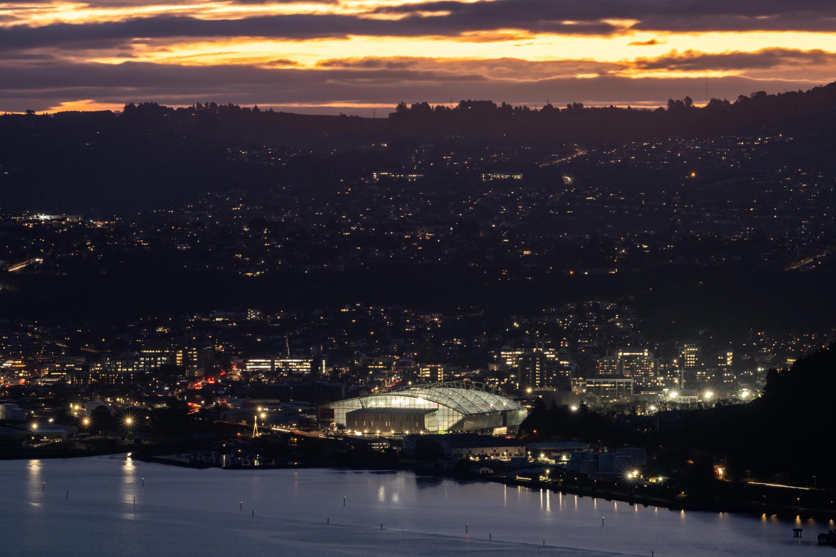 Dunedin Stadium is pictured ahead of the FIFA World Cup Australia &amp; New Zealand 2023 on July 11, 2023 in Dunedin, New Zealand.