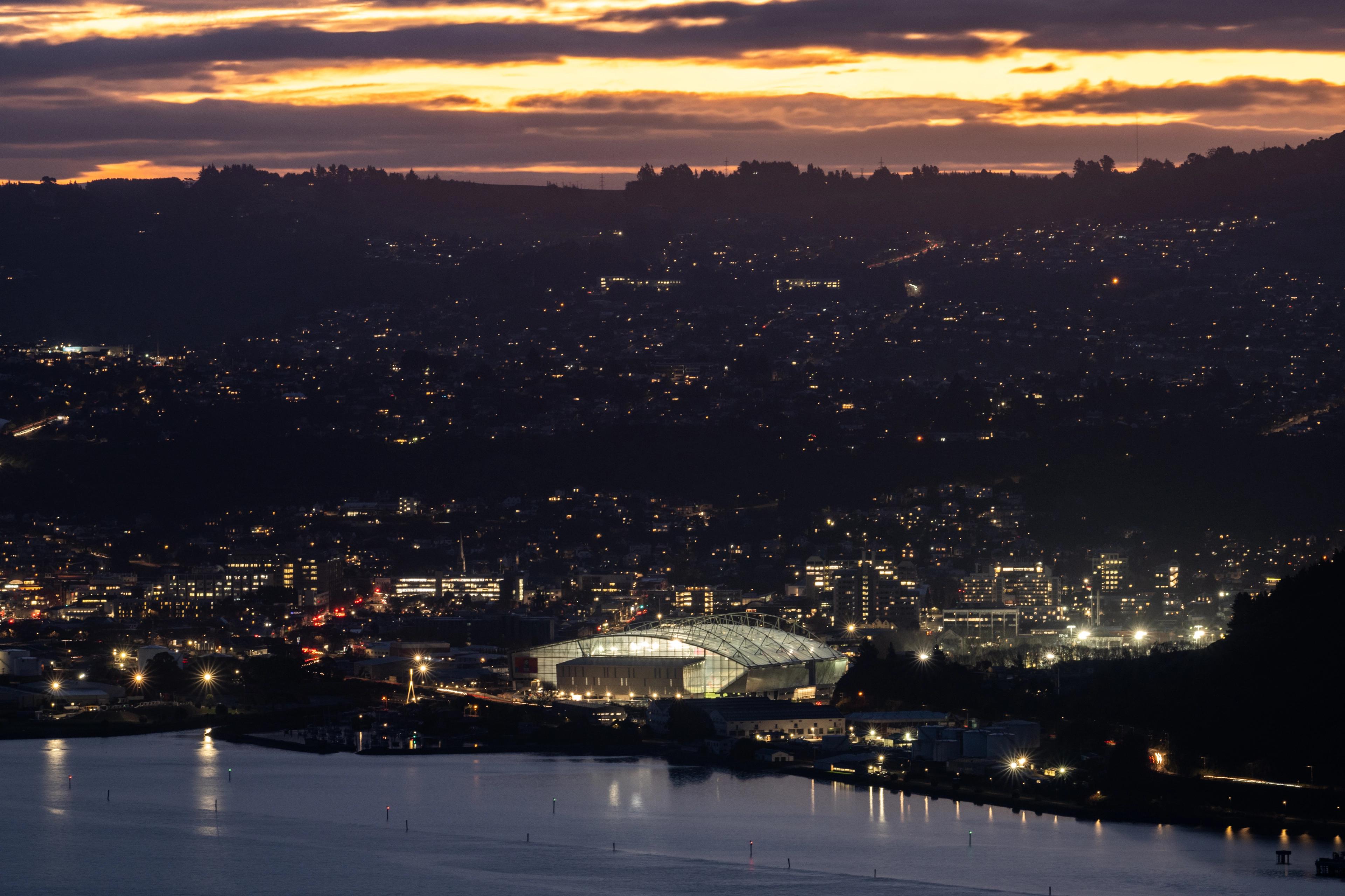 Dunedin Stadium is pictured ahead of the FIFA World Cup Australia &amp; New Zealand 2023 on July 11, 2023 in Dunedin, New Zealand.