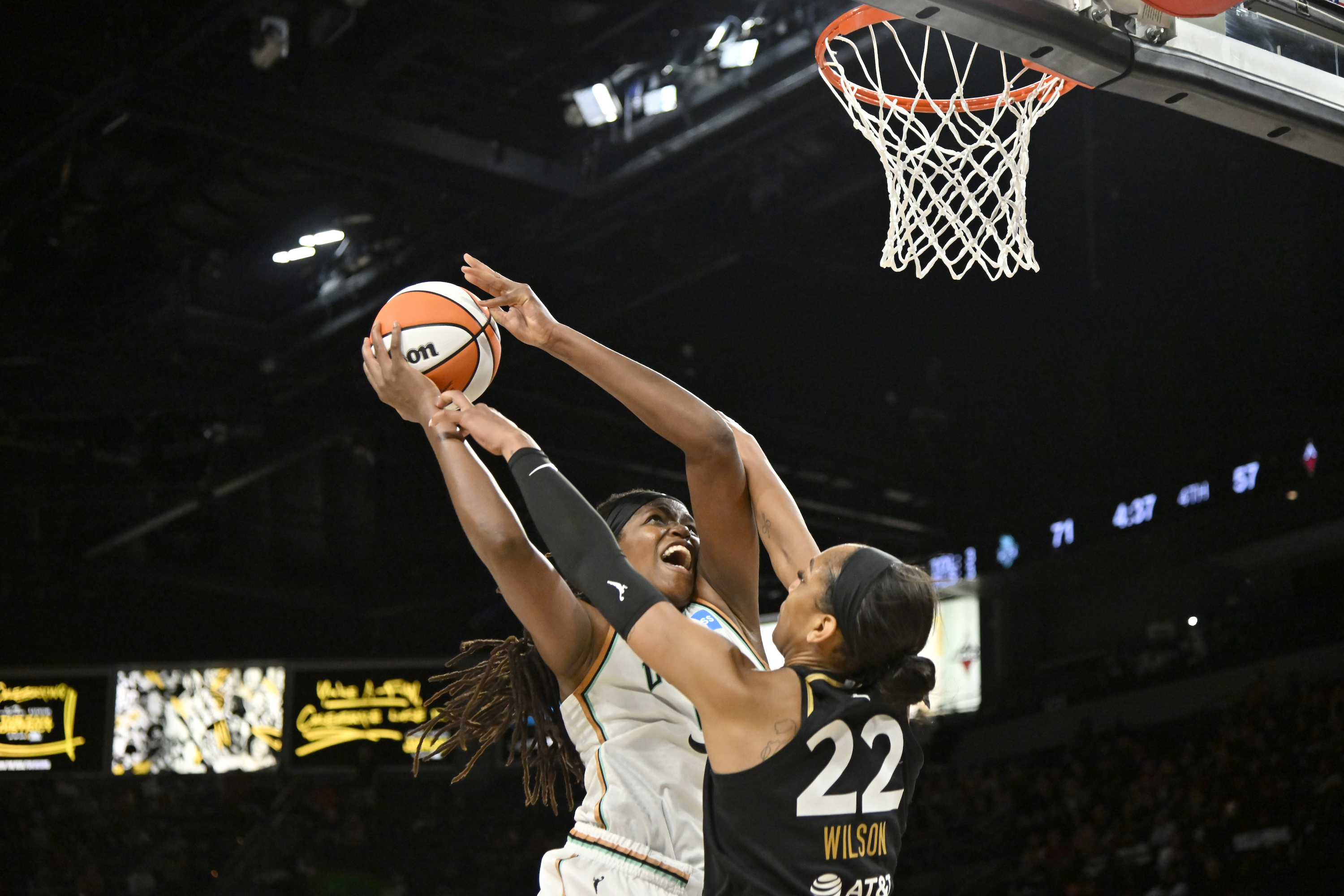 A'ja Wilson MVP Las Vegas Aces WNBA Bucket Hat for Sale by