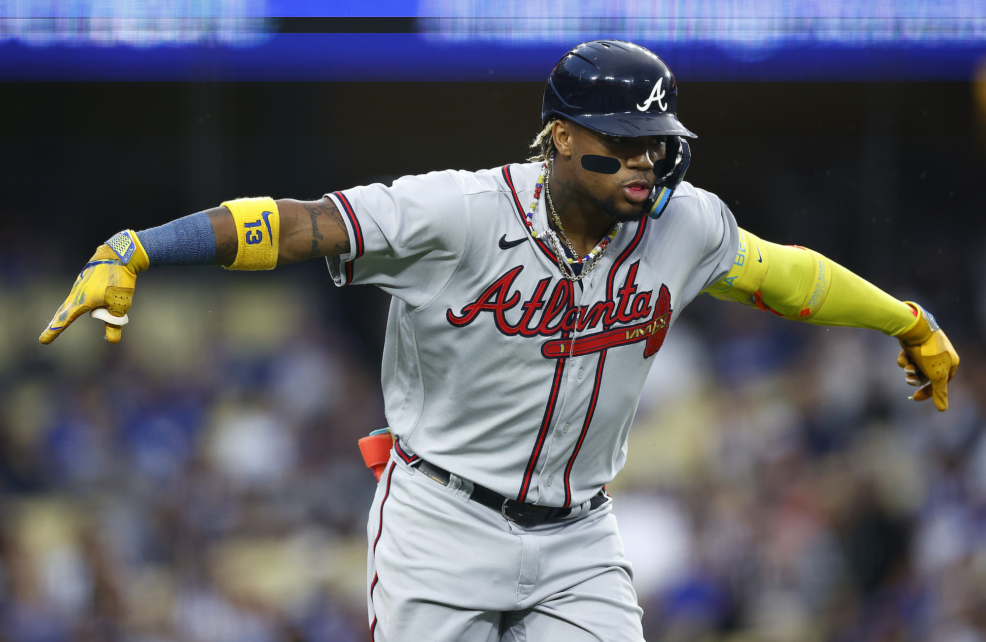 Braves star Ronald Acuna Jr's post-wedding grand slam vs. Dodgers