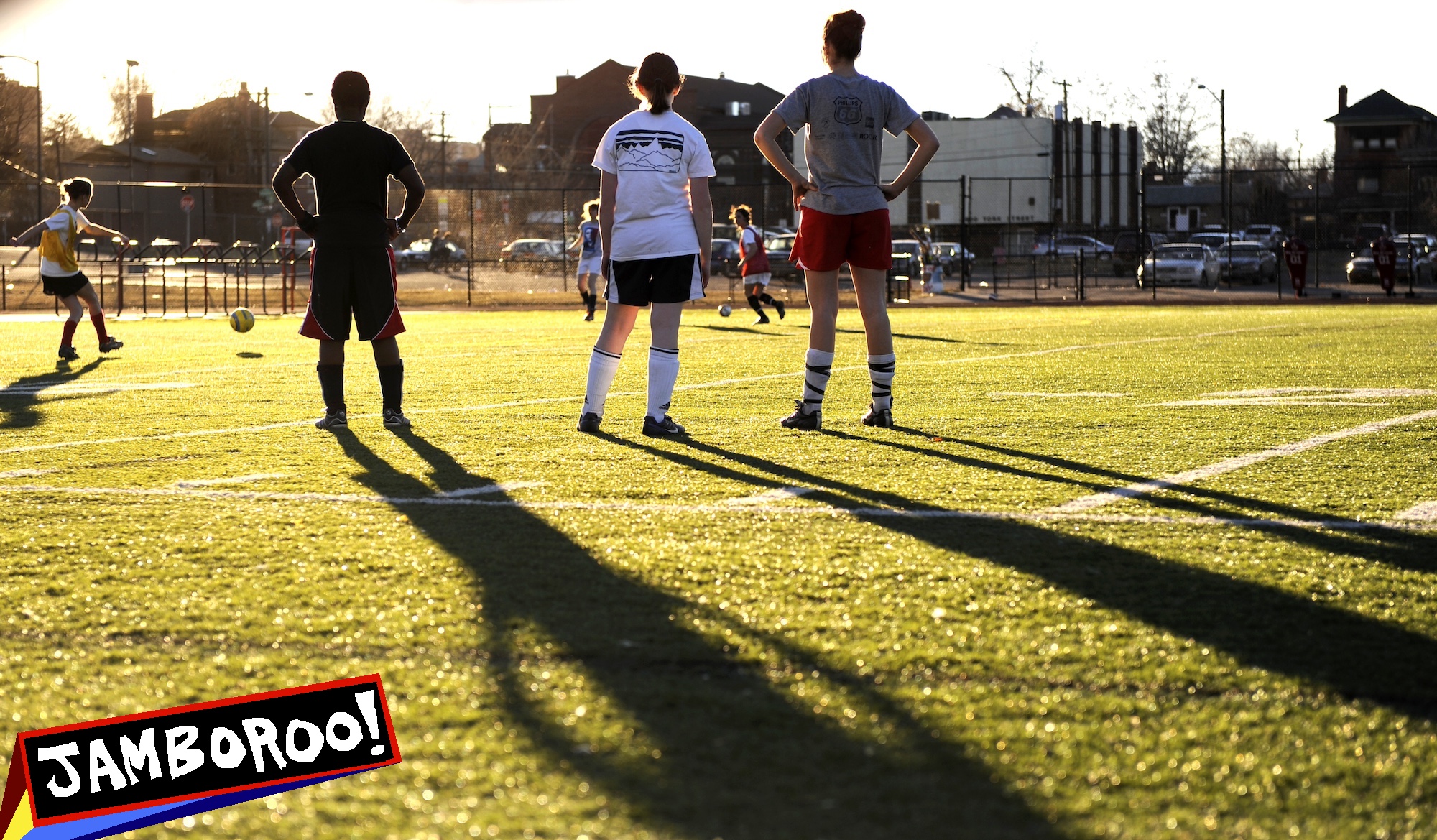 (KO) LATEWEATHER_KSO_1_20_09031 - East High School women soccer players take advantage of the unseasonably warm weather to kick the ball around in a pre-season practice on the school field in Dever. Kathryn Scott Osler, The Denver Post