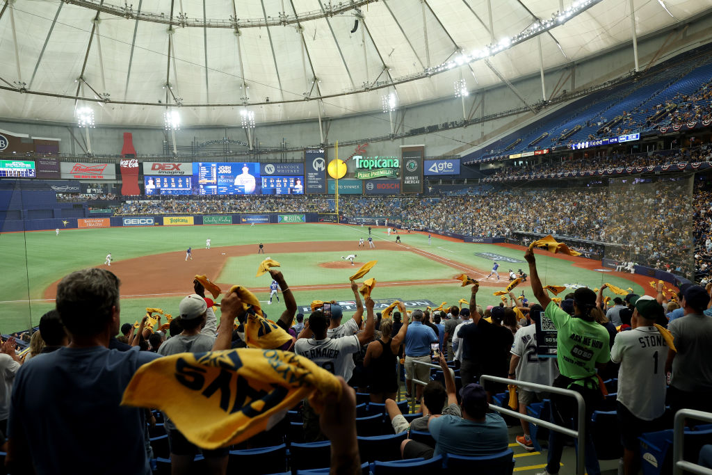 Tampa Bay Rays welcome lowest playoff attendance since 1919