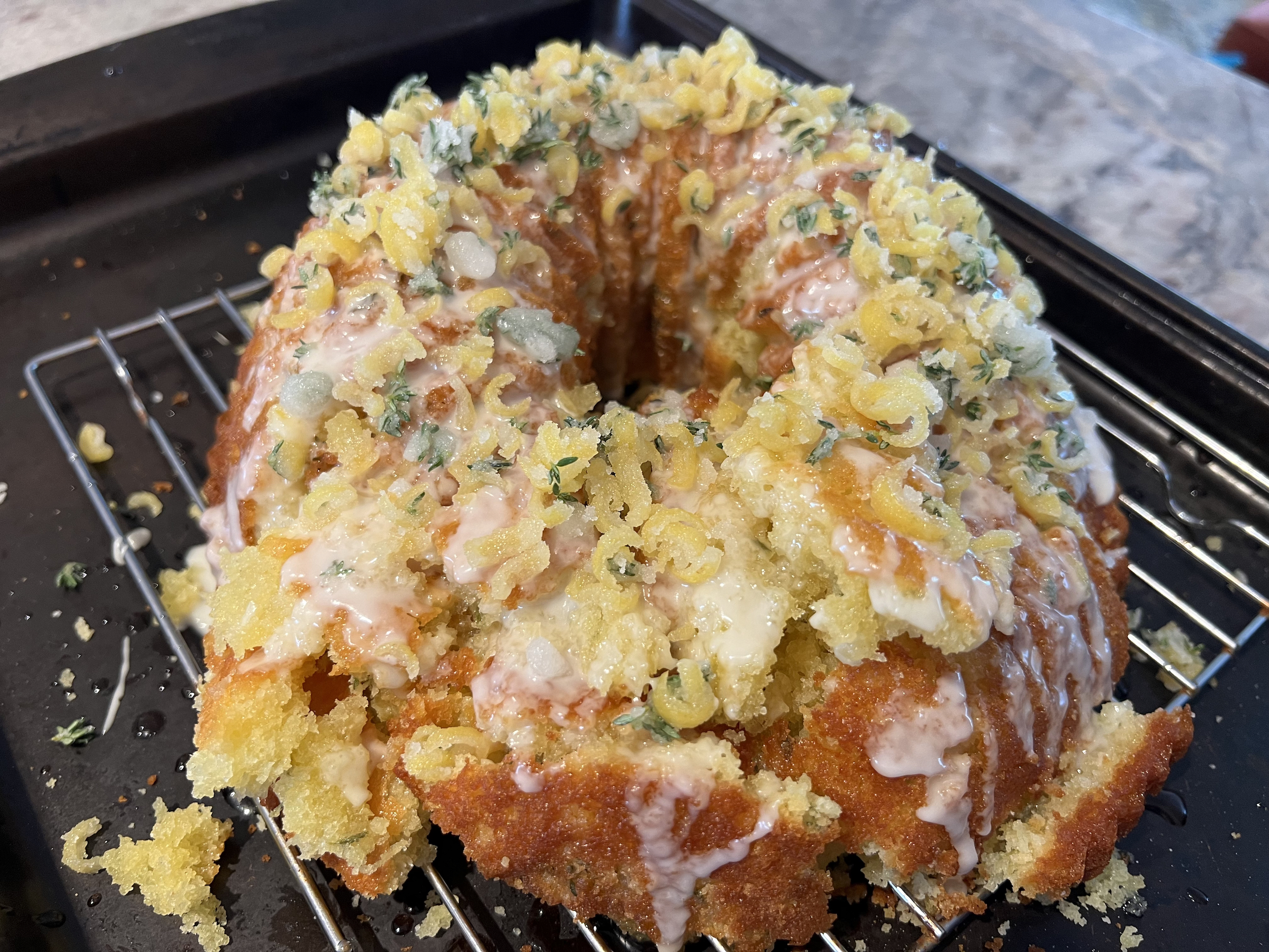Bake from Scratch on X: Giveaway alert! Get ready for the Fourth of July  with our latest Bundt of the Month, baked in @NordicWare's Brilliance Bundt  Pan. Enter the giveaway now for