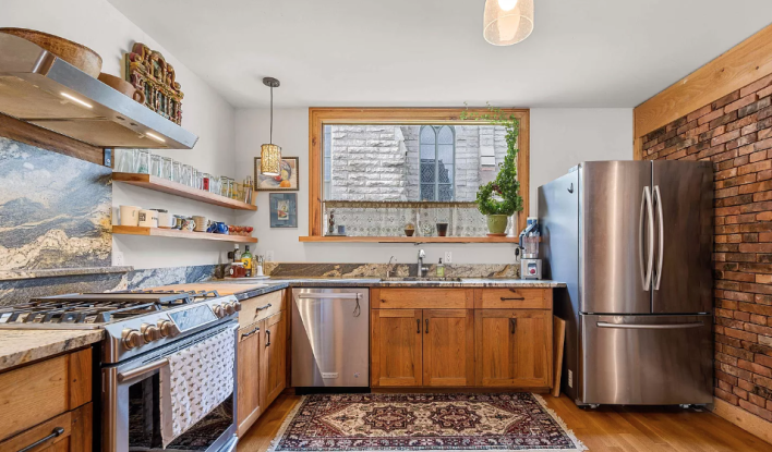 another view of the kitchen