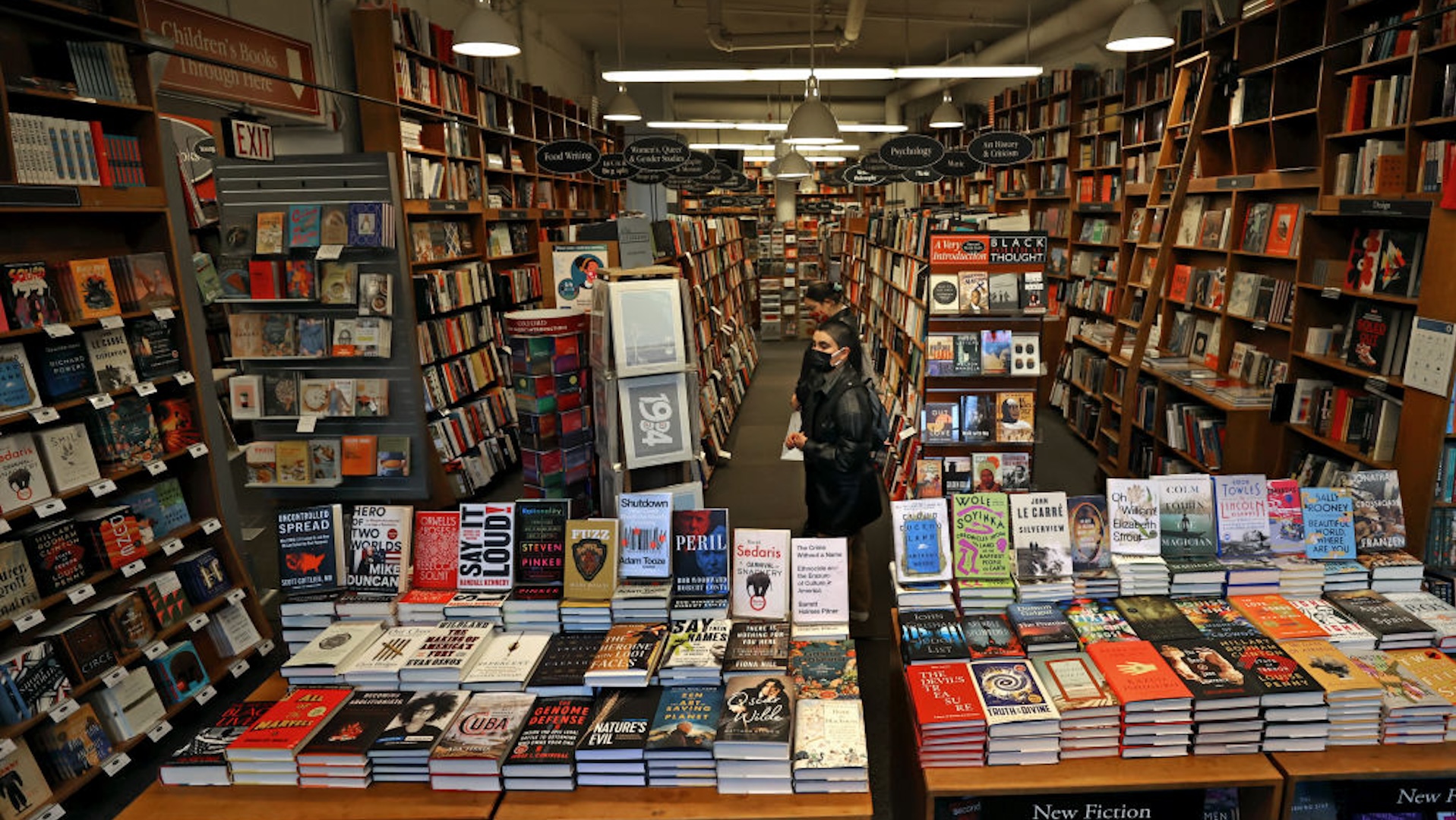 The Harvard Book Store in Cambridge, MA on October 25, 2021.