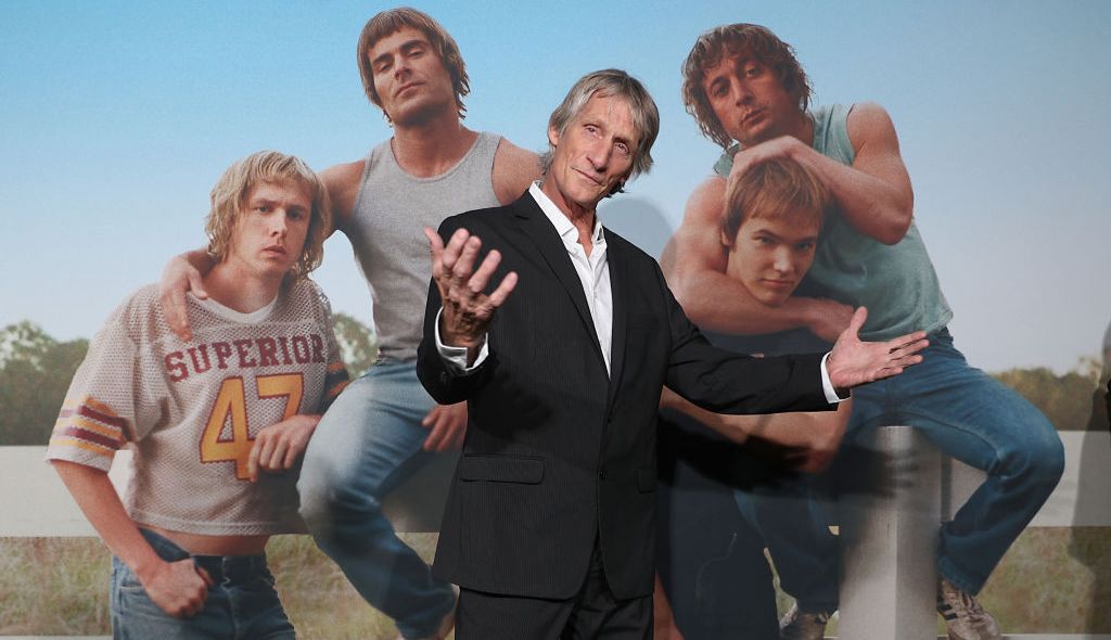 Kevin Von Erich poses at The Iron Claw premiere
