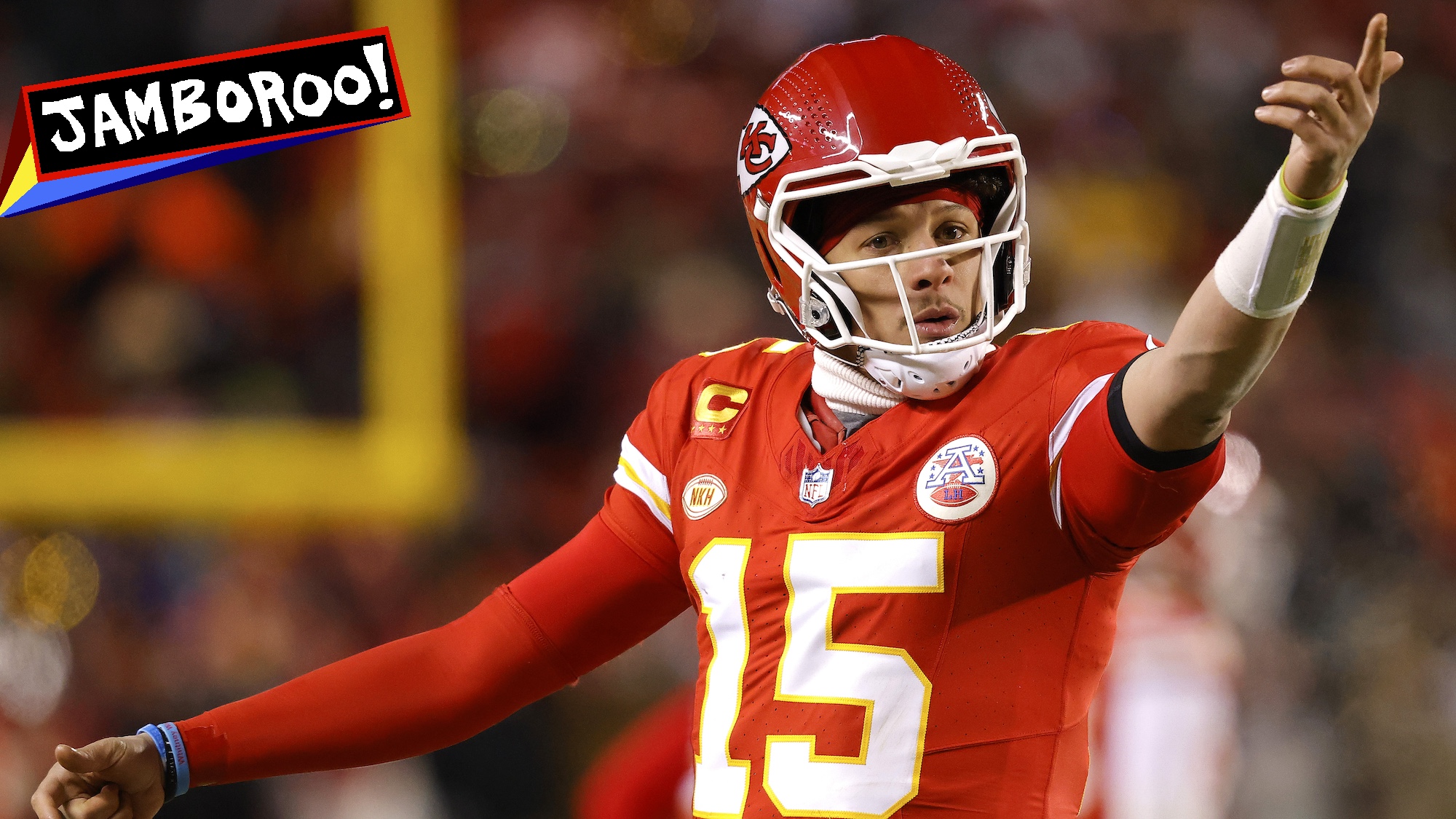 KANSAS CITY, MISSOURI - JANUARY 13: &lt;&gt; during the AFC Wild Card Playoffs at GEHA Field at Arrowhead Stadium on January 13, 2024 in Kansas City, Missouri. (Photo by David Eulitt/Getty Images)