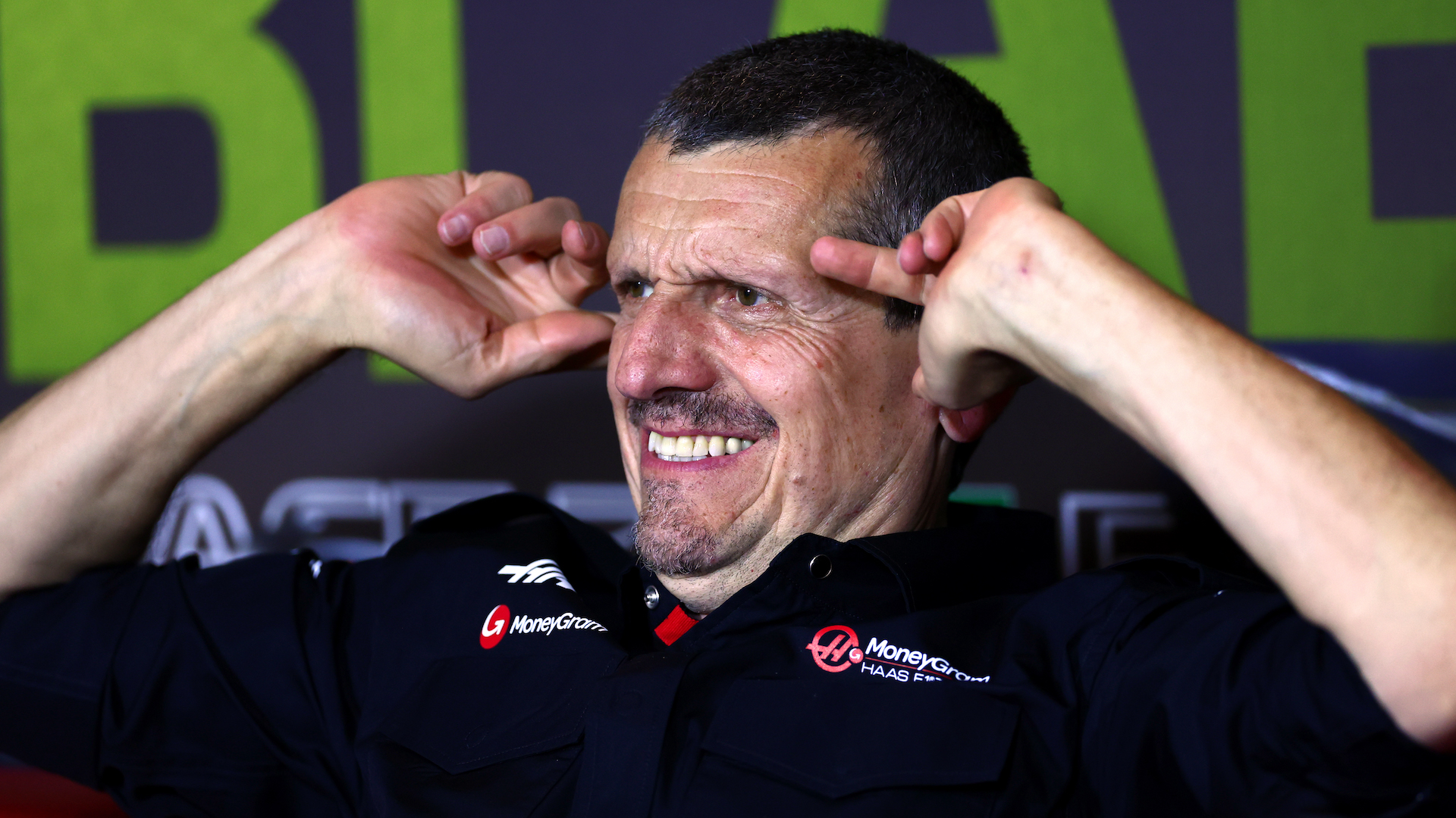 Guenther Steiner during practice ahead of the F1 Grand Prix of Abu Dhabi at Yas Marina Circuit on November 24, 2023.