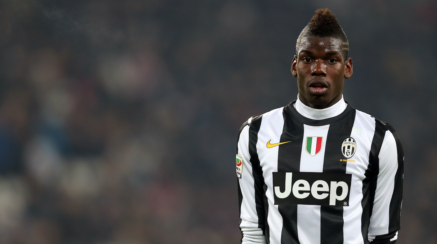 Paul Pogba of Juventus in a match against Torino on December 1, 2012.
