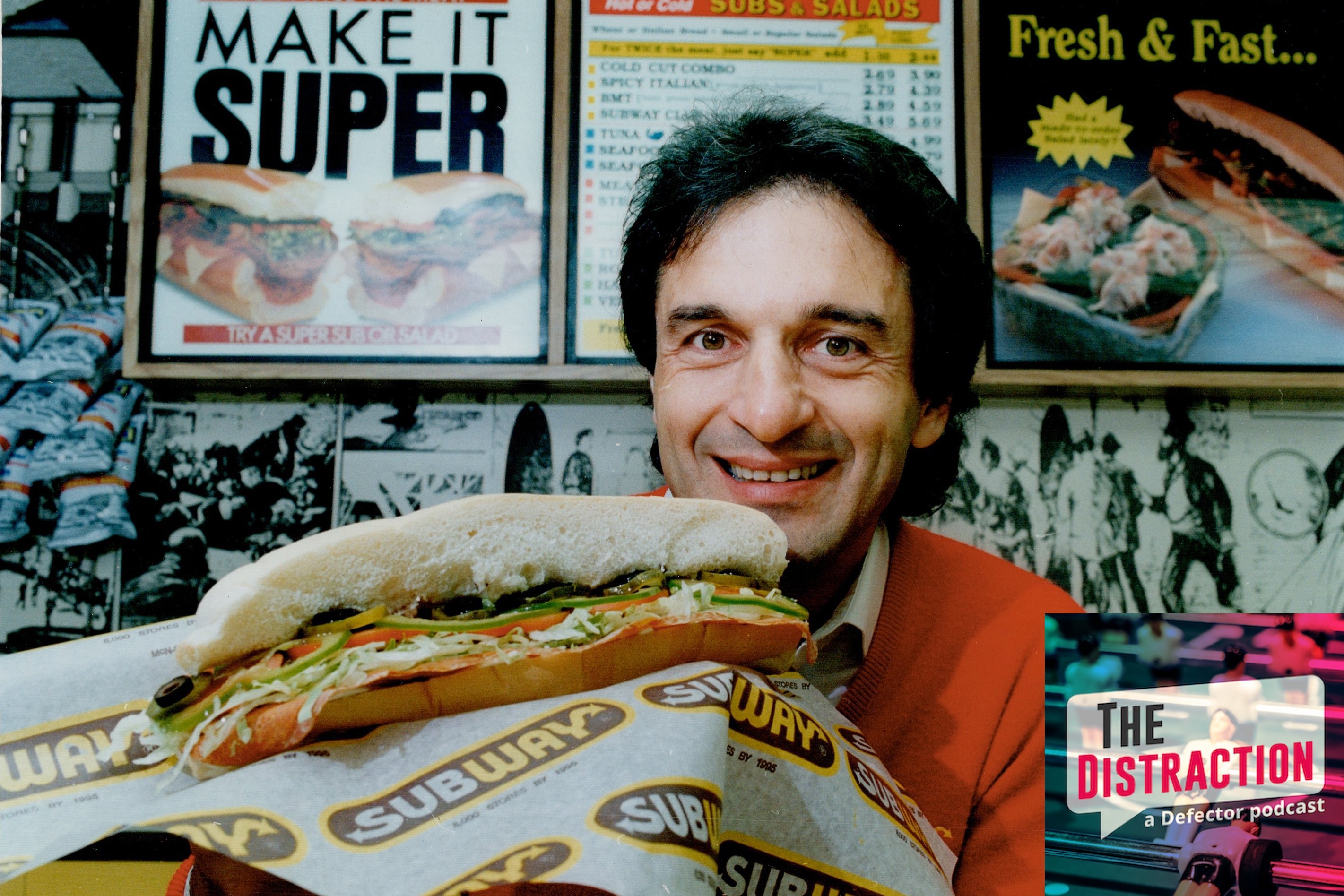 o-founder of Subway, Fred DeLuca poses for a portrait in February 1991 in Toronto Canada.