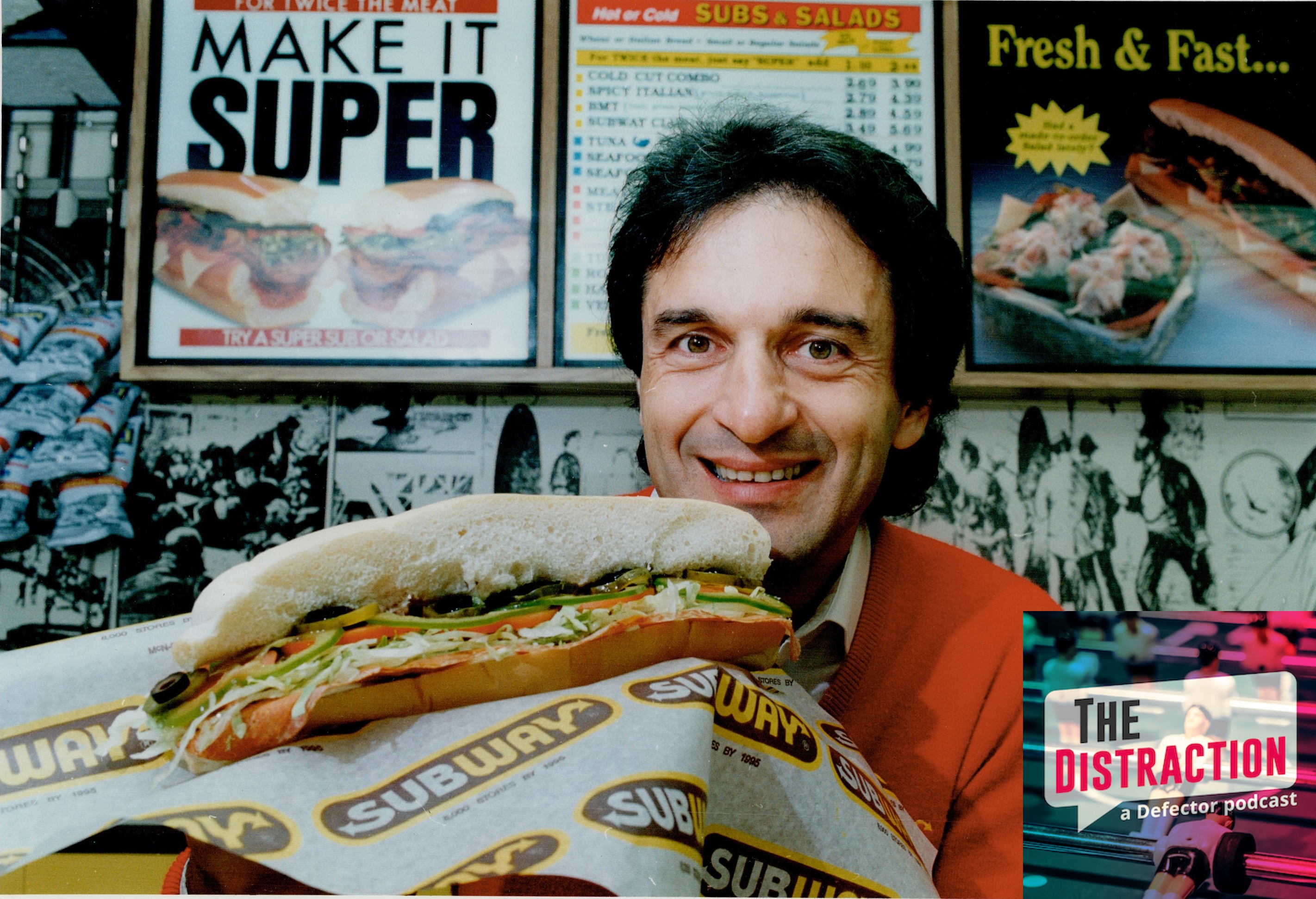 o-founder of Subway, Fred DeLuca poses for a portrait in February 1991 in Toronto Canada.