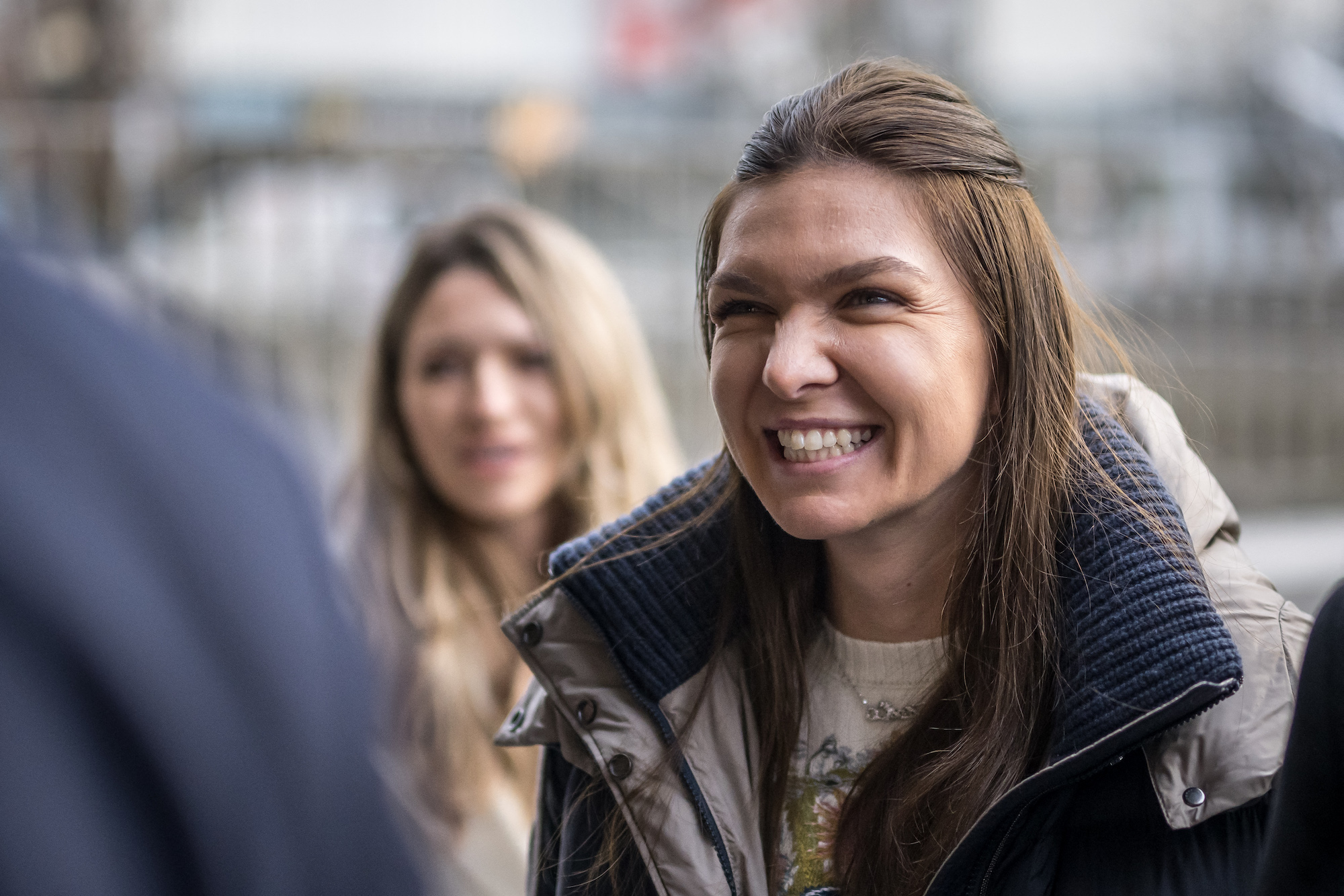 Simona Halep smiles after her doping ban is slashed