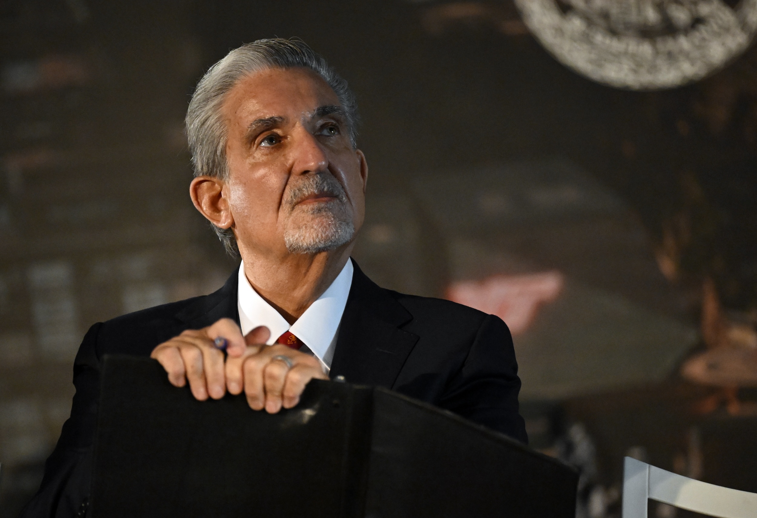 Ted Leonsis sits.