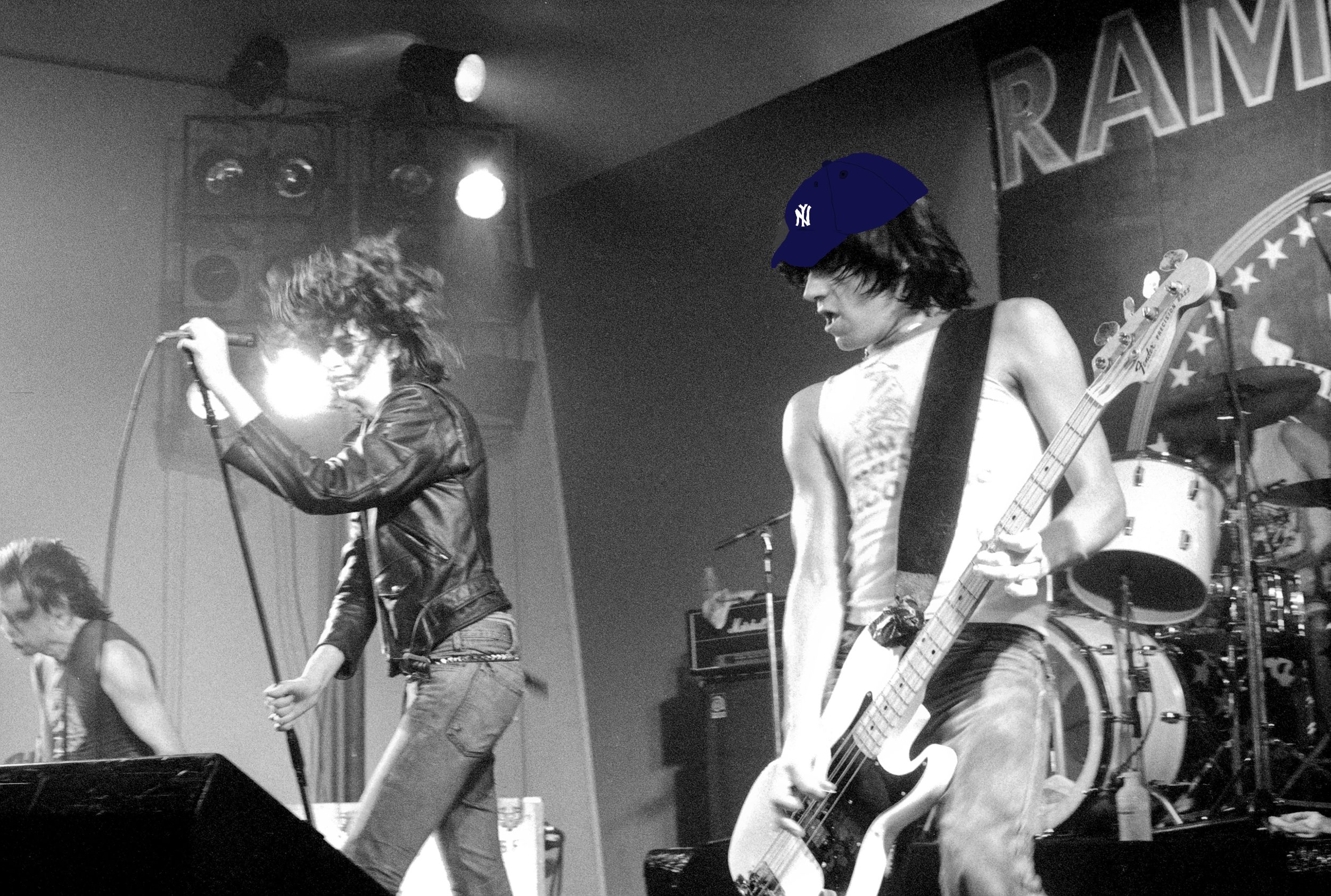 Ramones jam out in Germany.