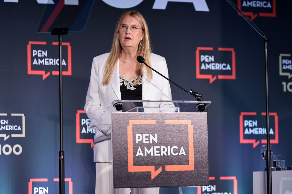 Jennifer Finney Boylan speaks onstage