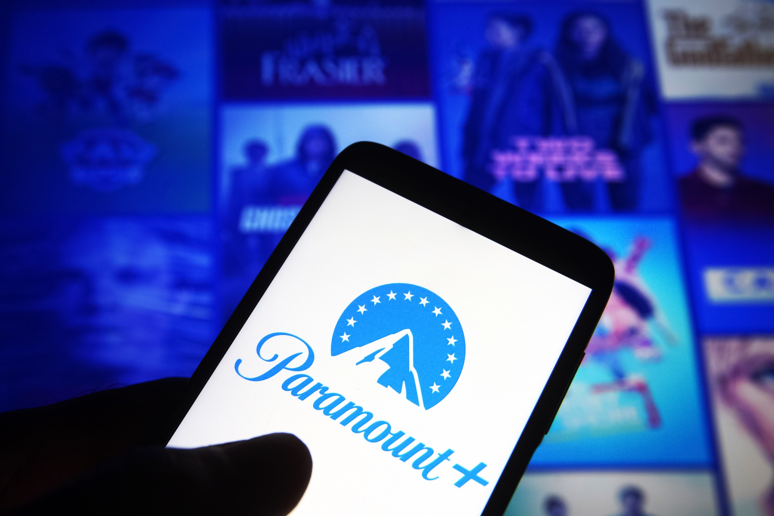 picture of paramount plus app on tablet