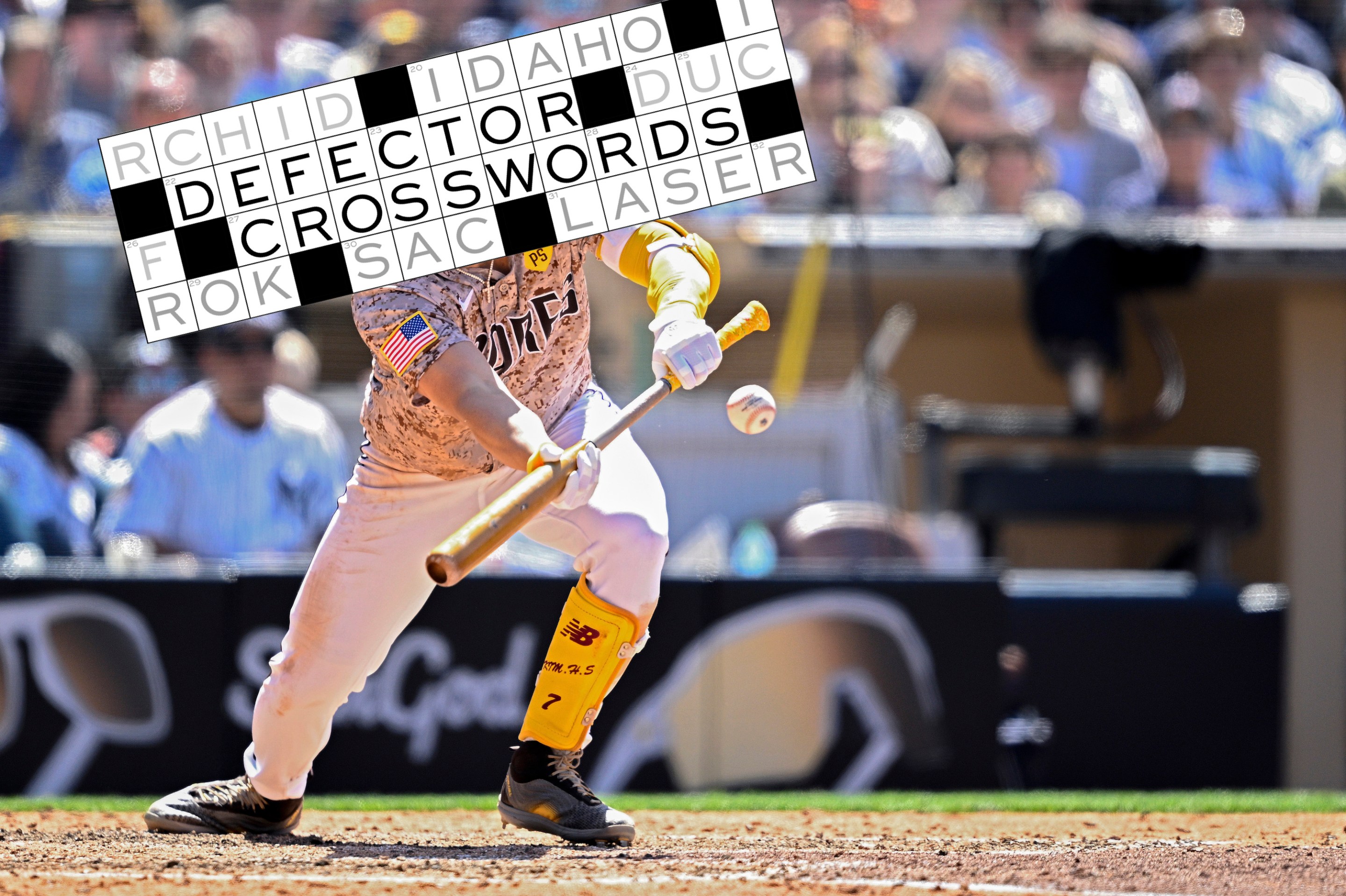 Ha-Seong Kim #7 of the San Diego Padres bunts during the sixth inning against the New York Yankees at Petco Park on May 26, 2024 in San Diego, California