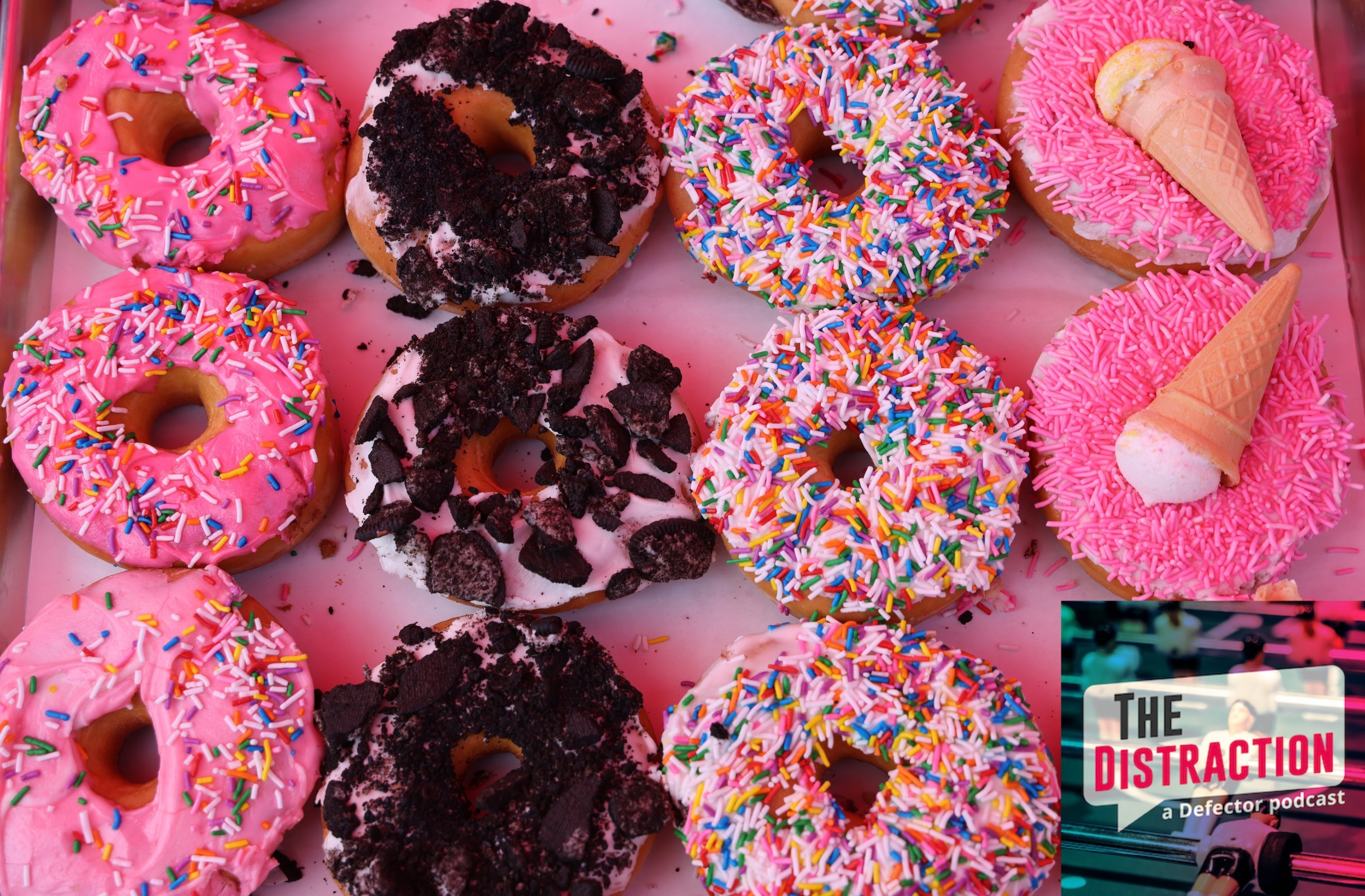 Gourmet specialty donuts are being displayed at a shop in Unionville, Ontario, Canada, on June 03, 2023.