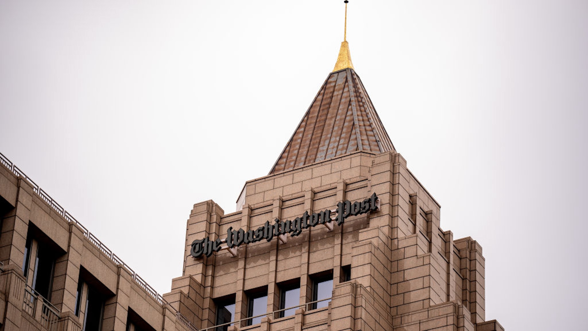 The Washington Post Building at One Franklin Square Building on June 5, 2024 in Washington, DC.