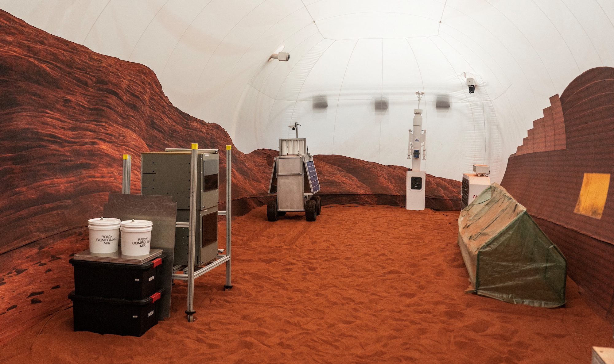 NASA Mars Simulated habitat