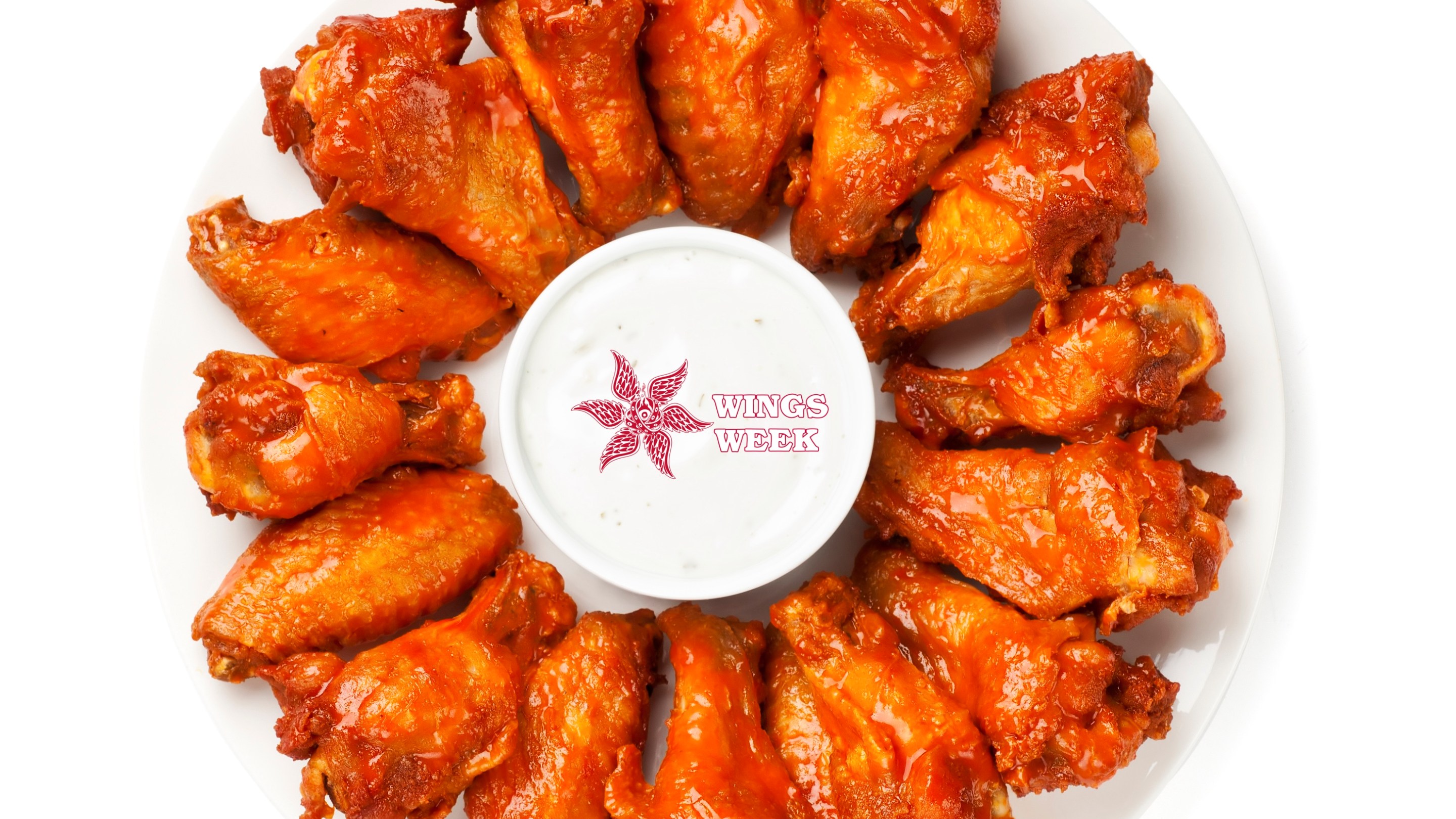 Hot wings platter